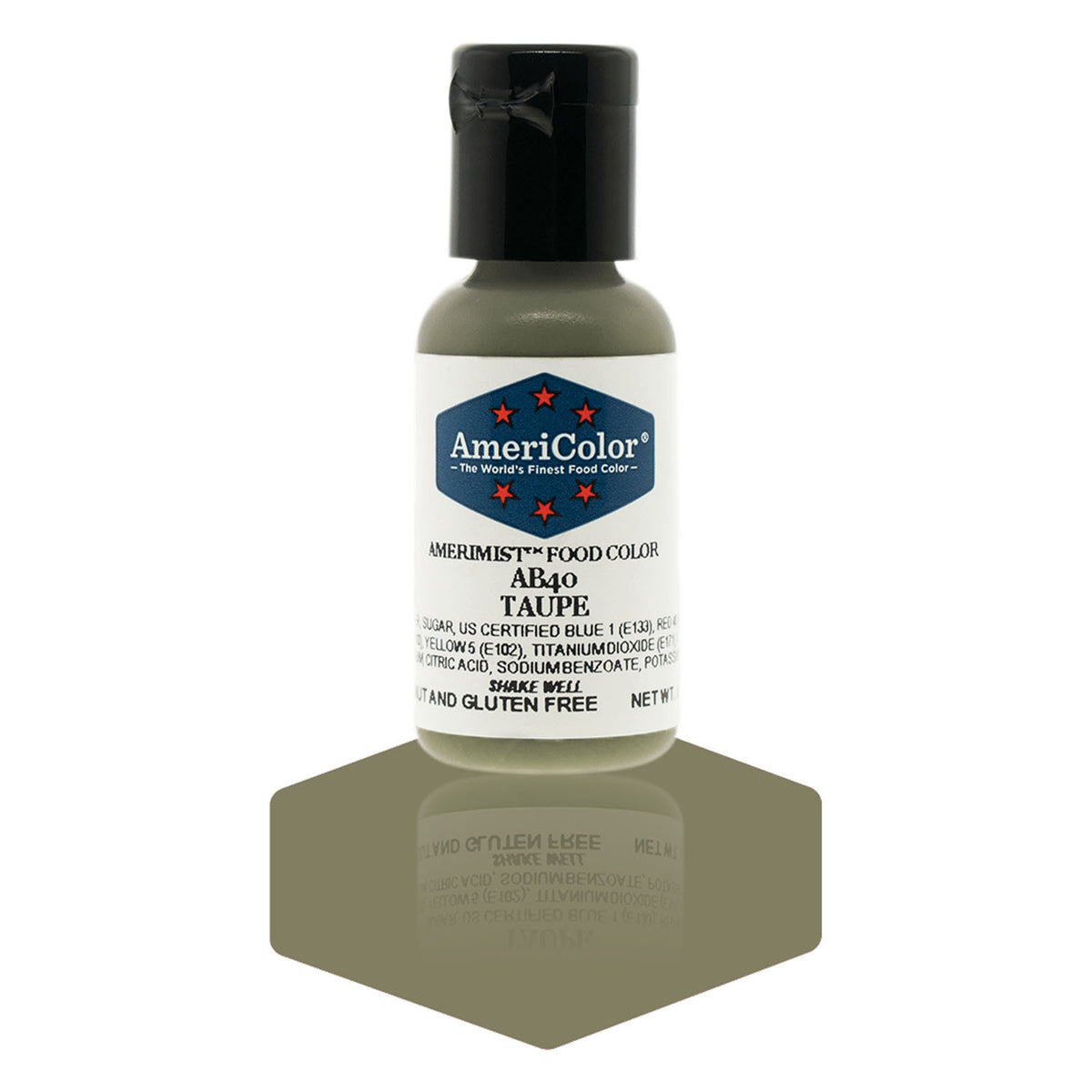 Airbrush Color AmeriColor AmeriMist - TAUPE - Airbrush Food Coloring