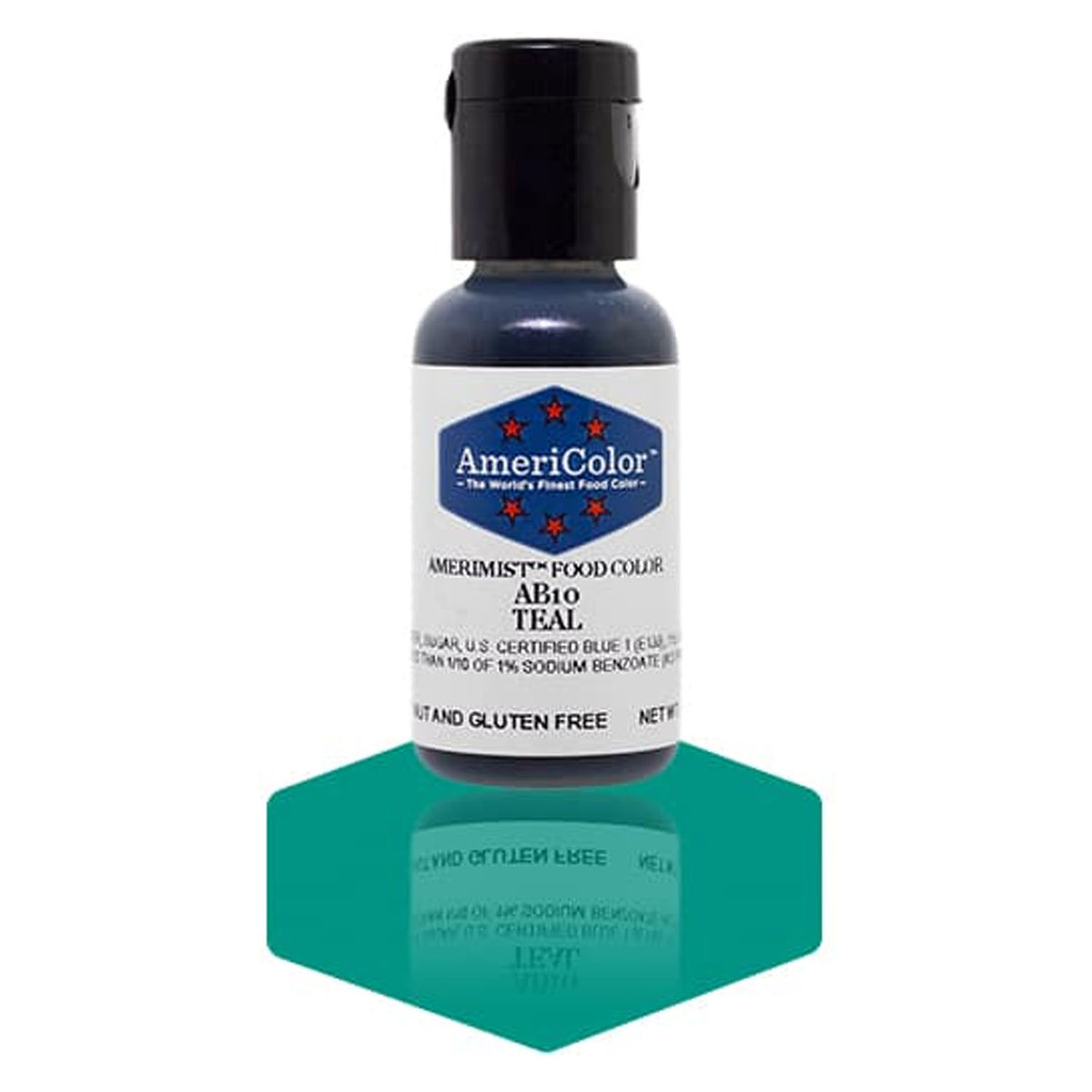 Airbrush Color AmeriColor AmeriMist - TEAL - Airbrush Food Coloring