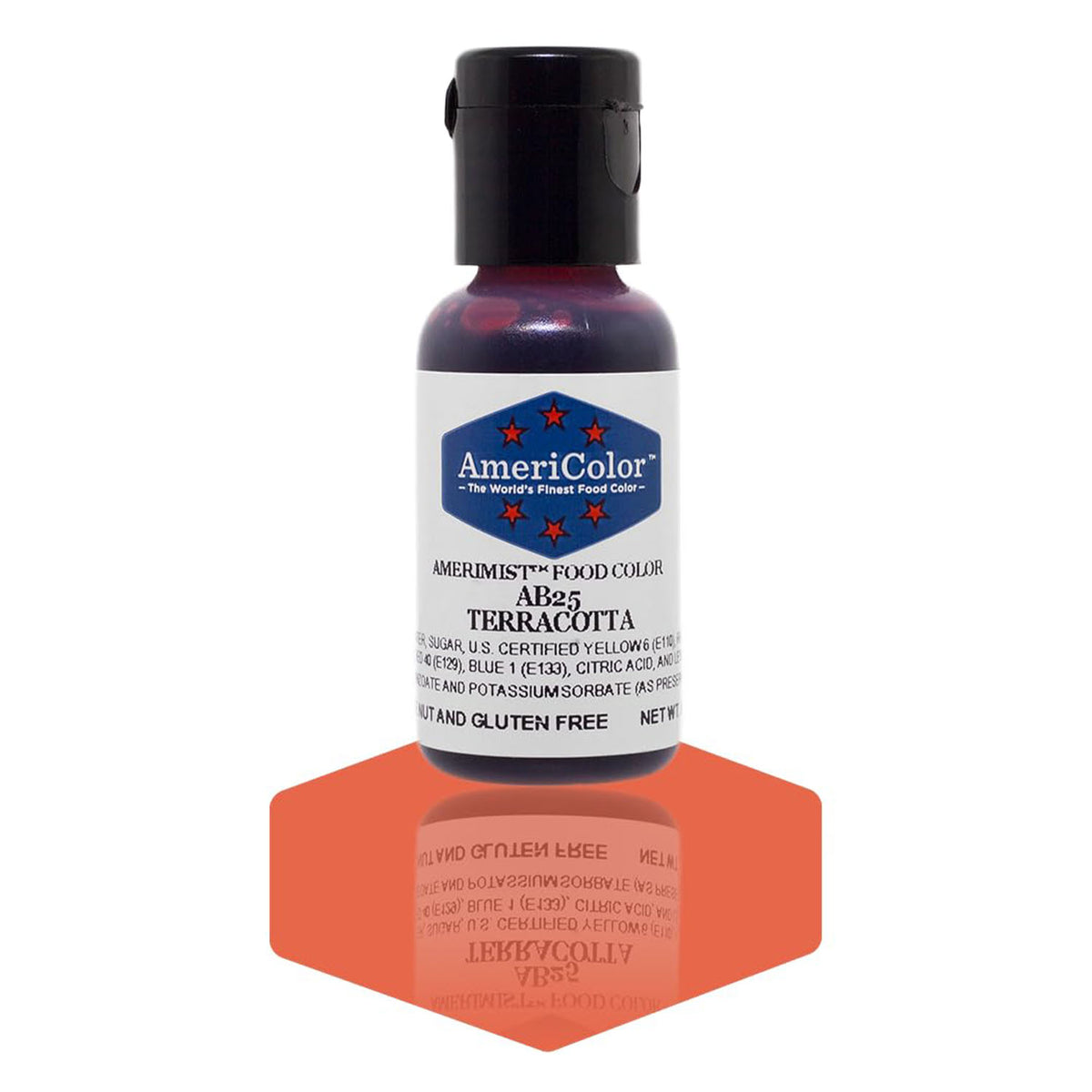 Airbrush Color AmeriColor AmeriMist - TERRACOTTA - Airbrush Food Coloring