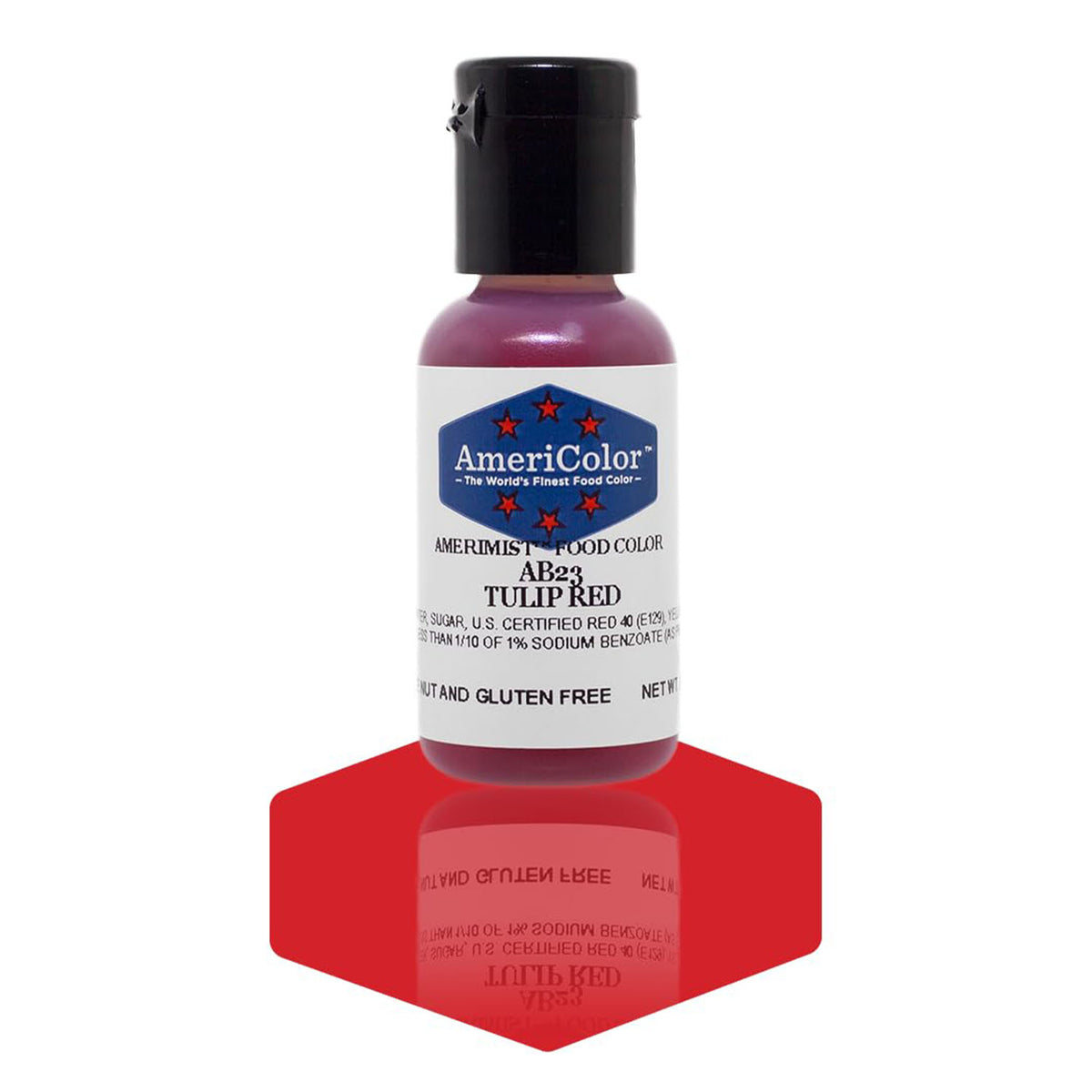 Airbrush Color AmeriColor AmeriMist - TULIP RED - Airbrush Food Coloring
