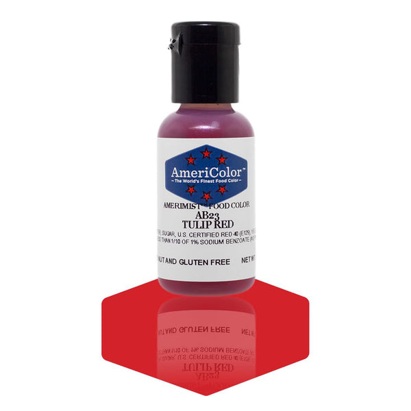 AmeriColor AmeriMist - TULIP RED - Airbrush Food Coloring | Killer Zebras