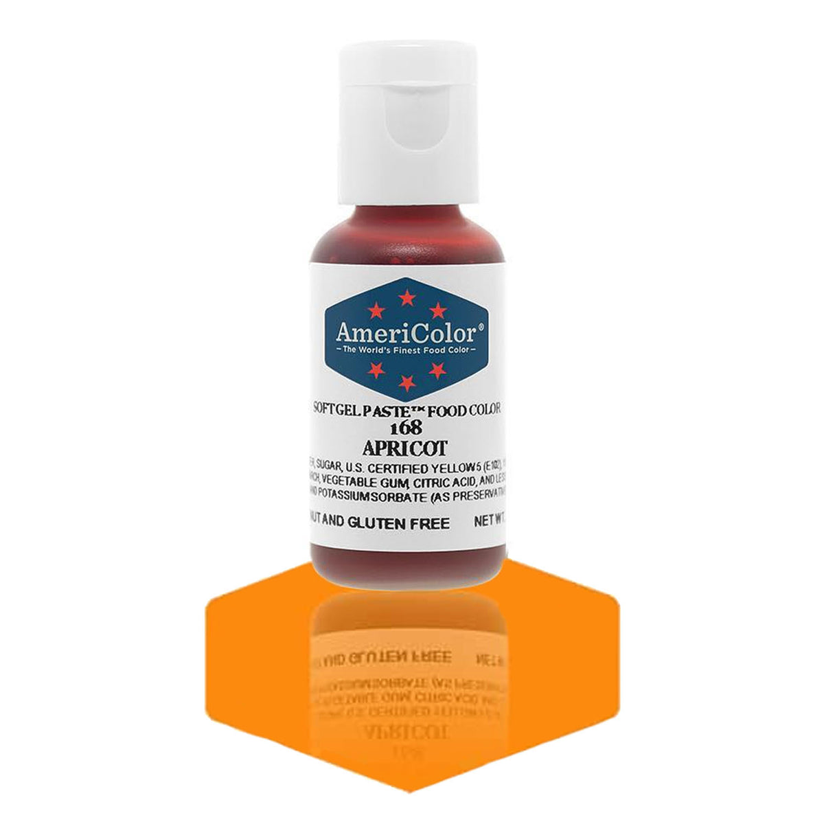 Soft Gel Paste AmeriColor Soft Gel Paste - APRICOT - Food Coloring