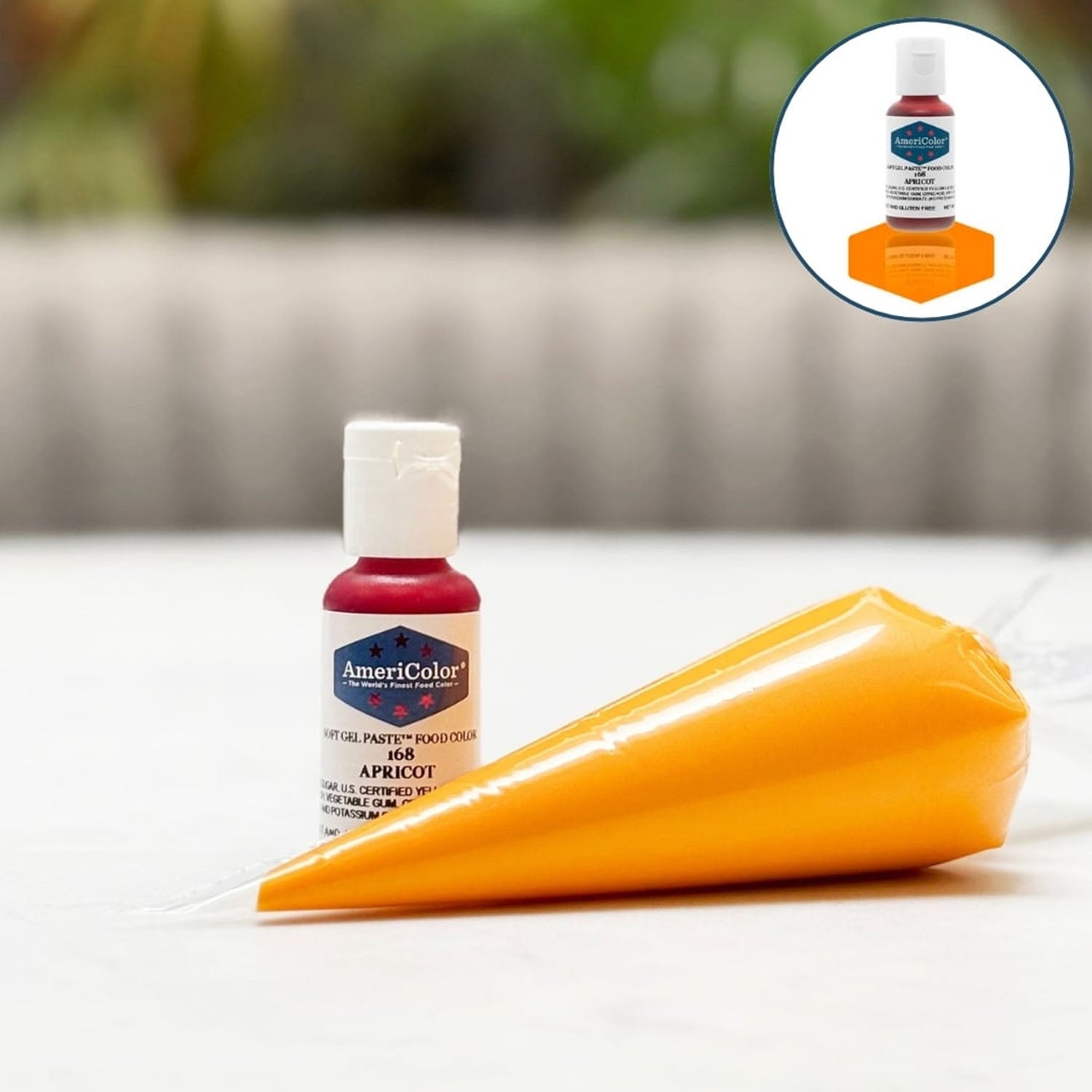 Soft Gel Paste AmeriColor Soft Gel Paste - APRICOT - Food Coloring