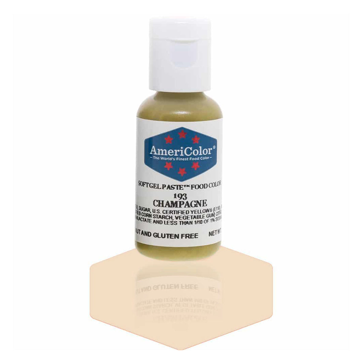 Soft Gel Paste AmeriColor Soft Gel Paste - CHAMPAGNE - Food Coloring