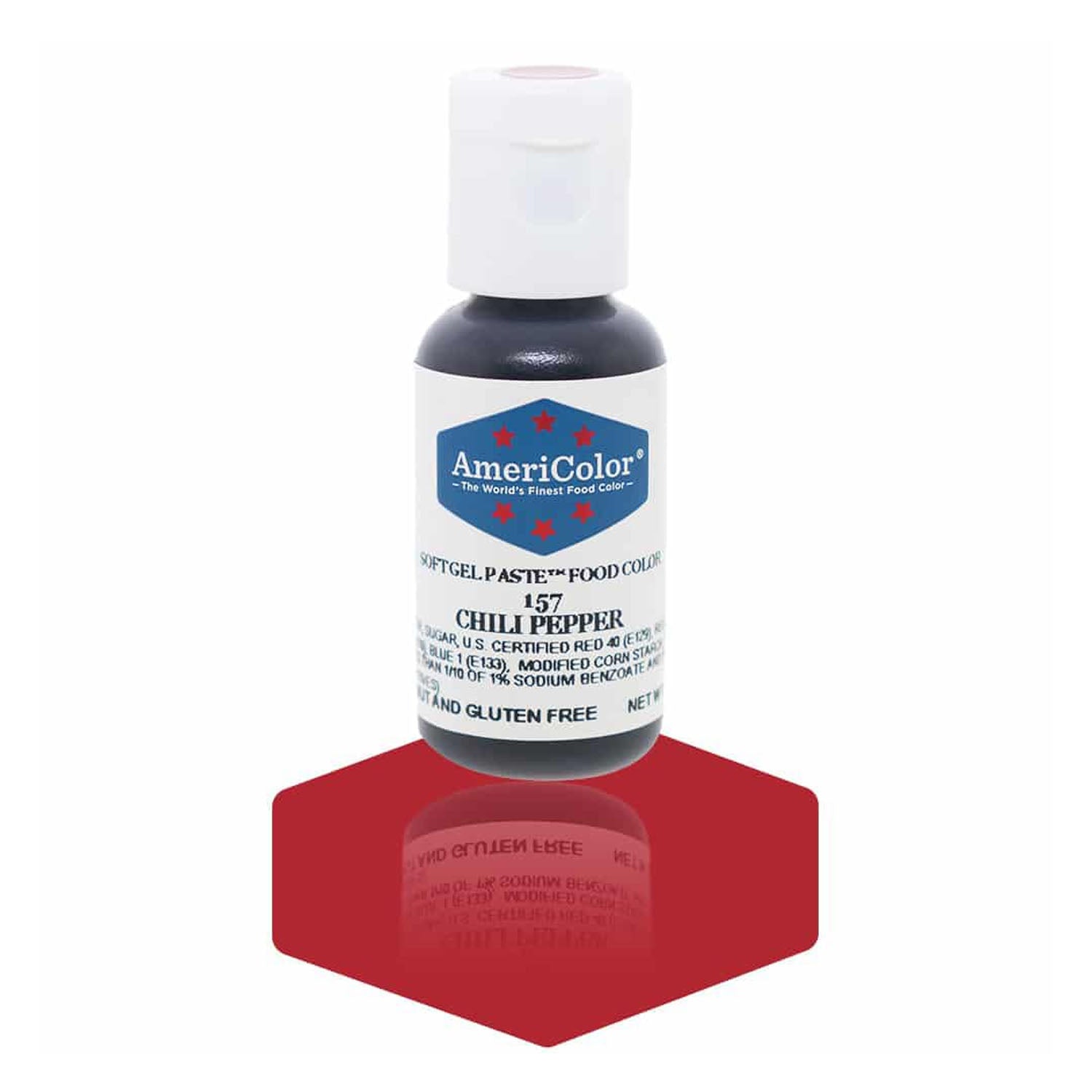 Soft Gel Paste AmeriColor Soft Gel Paste - CHILI PEPPER - Food Coloring