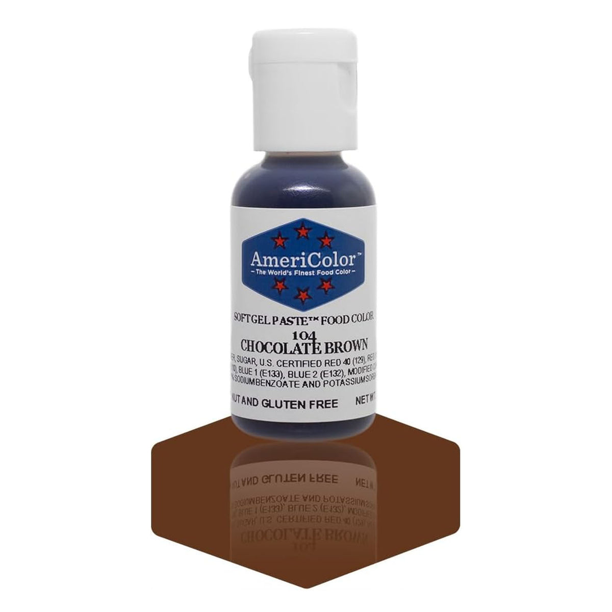 Soft Gel Paste AmeriColor Soft Gel Paste - CHOCOLATE BROWN - Food Coloring