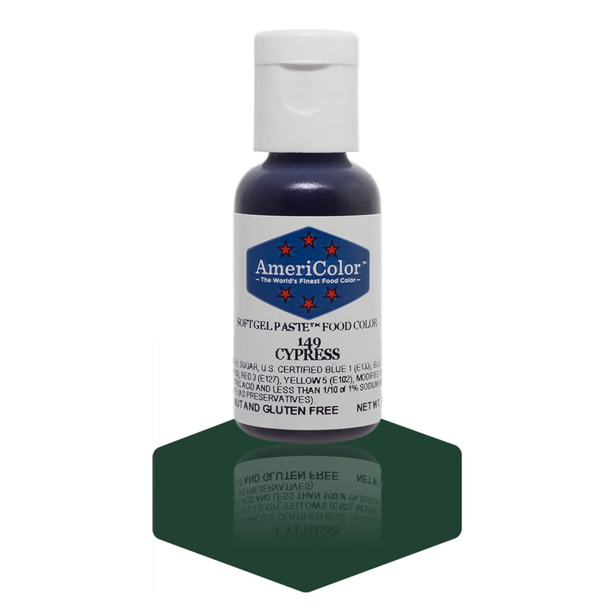 Soft Gel Paste AmeriColor Soft Gel Paste - CYPRESS - Food Coloring
