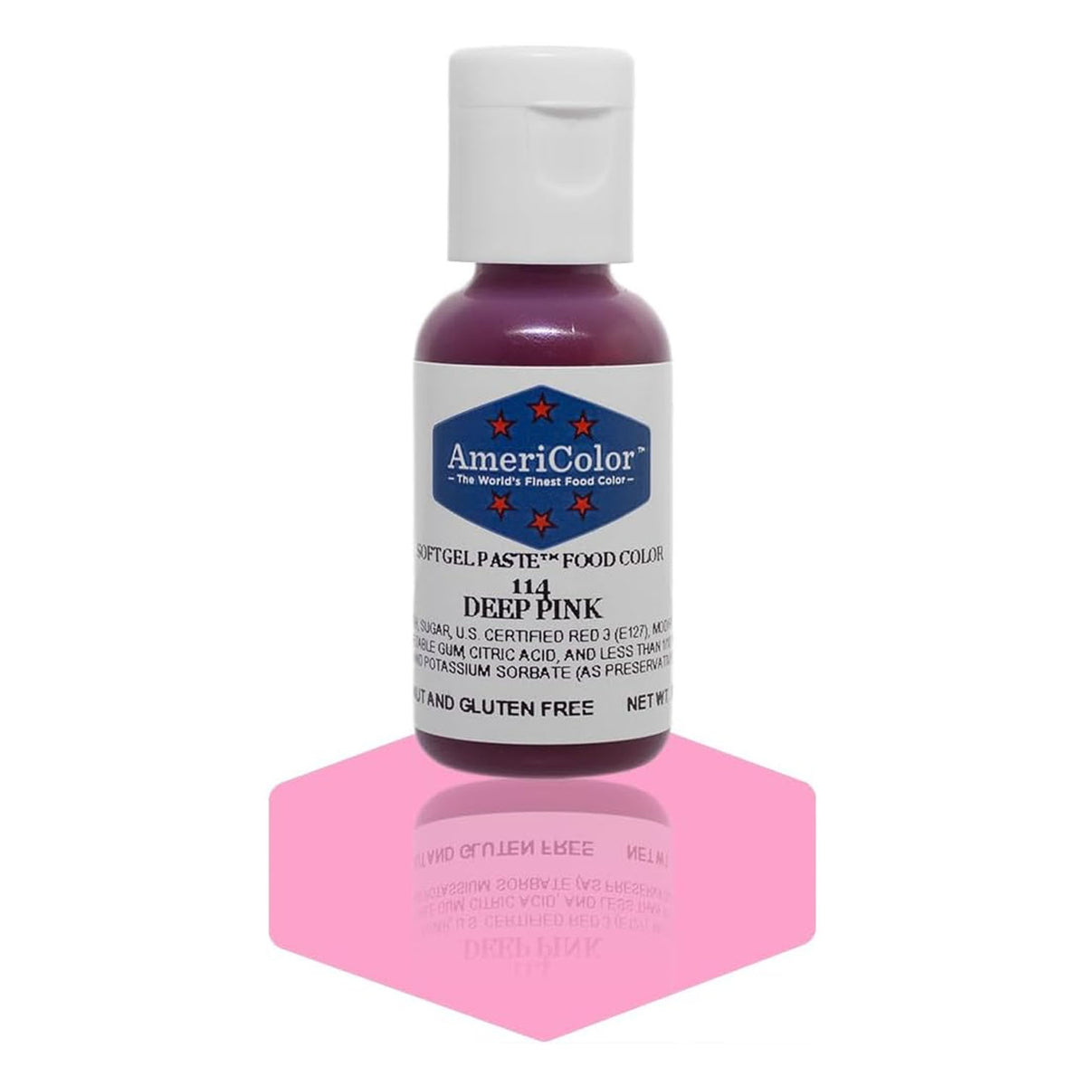 Soft Gel Paste AmeriColor Soft Gel Paste - DEEP PINK - Food Coloring