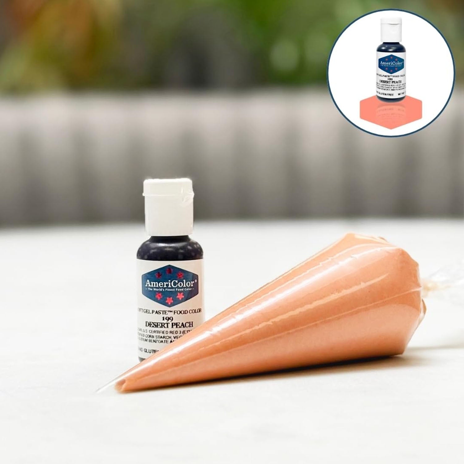 Soft Gel Paste AmeriColor Soft Gel Paste - DESERT PEACH - Food Coloring