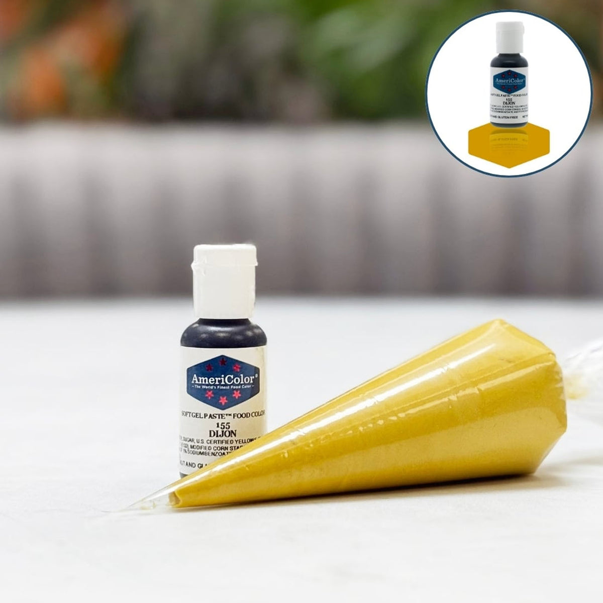 Soft Gel Paste AmeriColor Soft Gel Paste - DIJON - Food Coloring