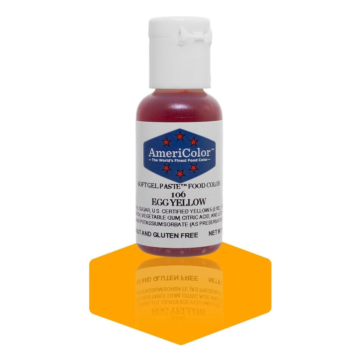 Soft Gel Paste AmeriColor Soft Gel Paste - EGG YELLOW - Food Coloring