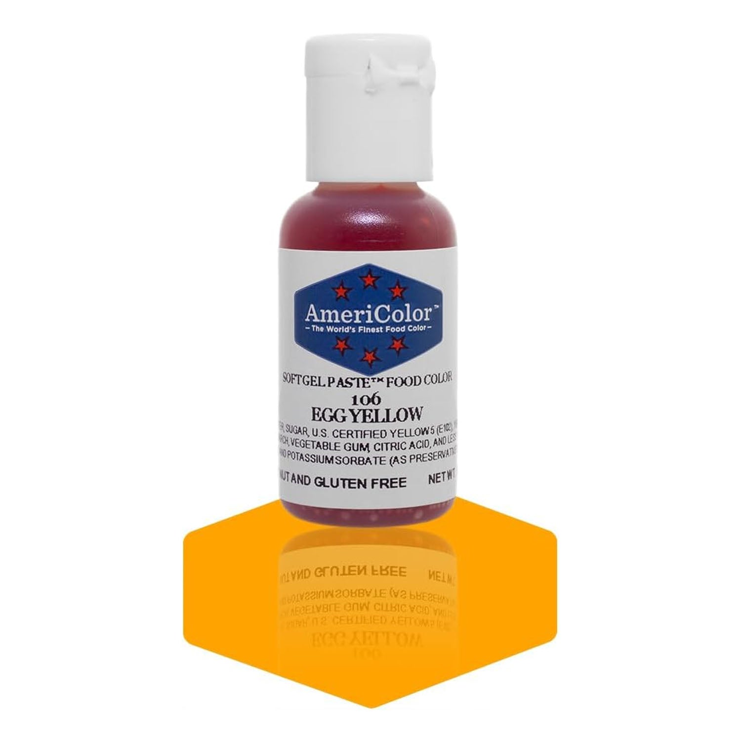 Soft Gel Paste AmeriColor Soft Gel Paste - EGG YELLOW - Food Coloring
