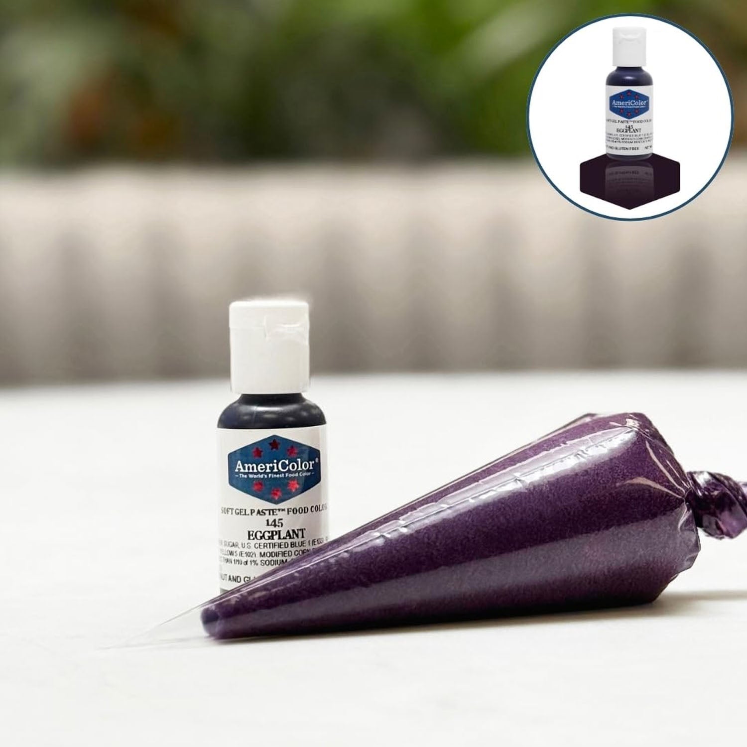 Soft Gel Paste AmeriColor Soft Gel Paste - EGGPLANT- Food Coloring