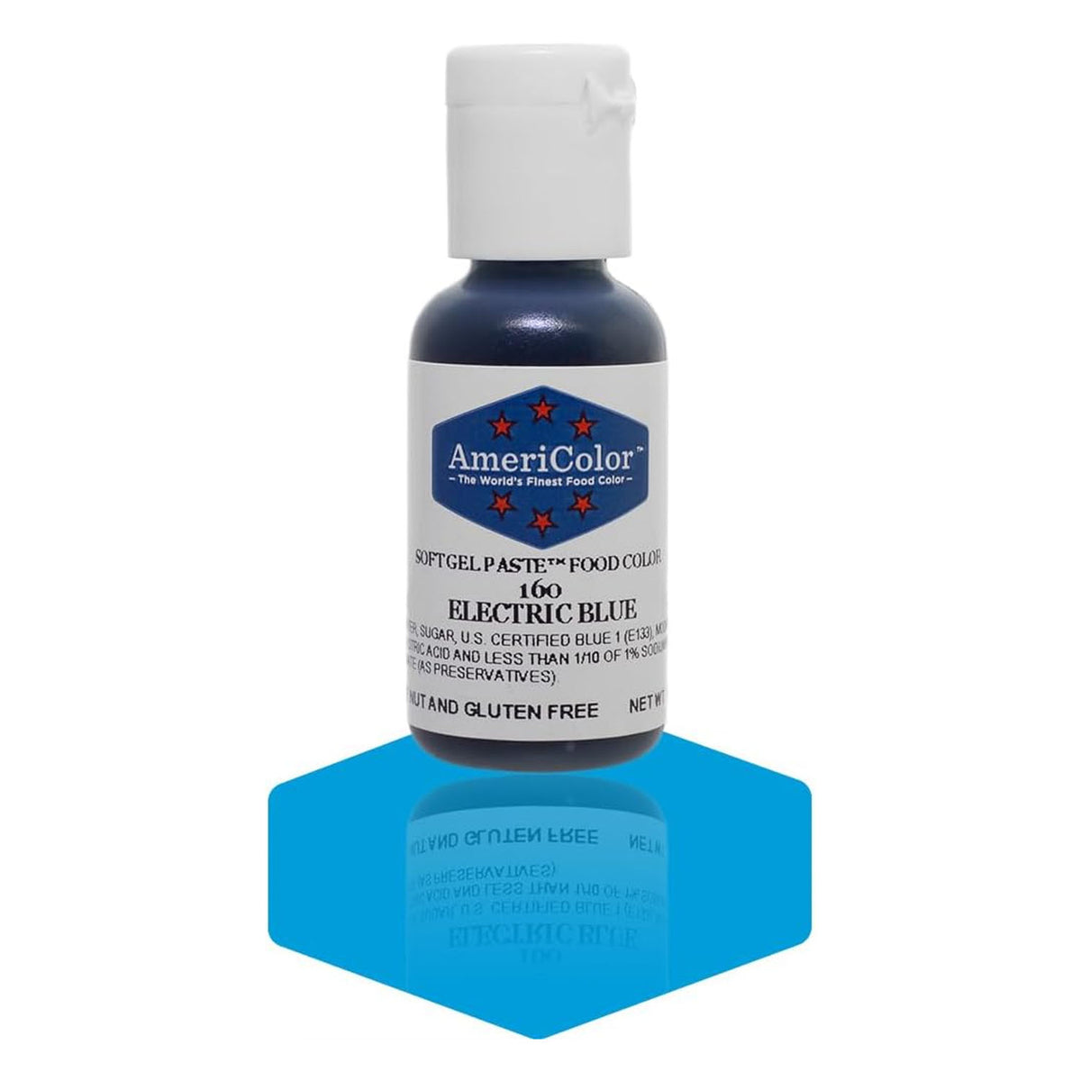 Soft Gel Paste AmeriColor Soft Gel Paste - ELECTRIC BLUE - Food Coloring