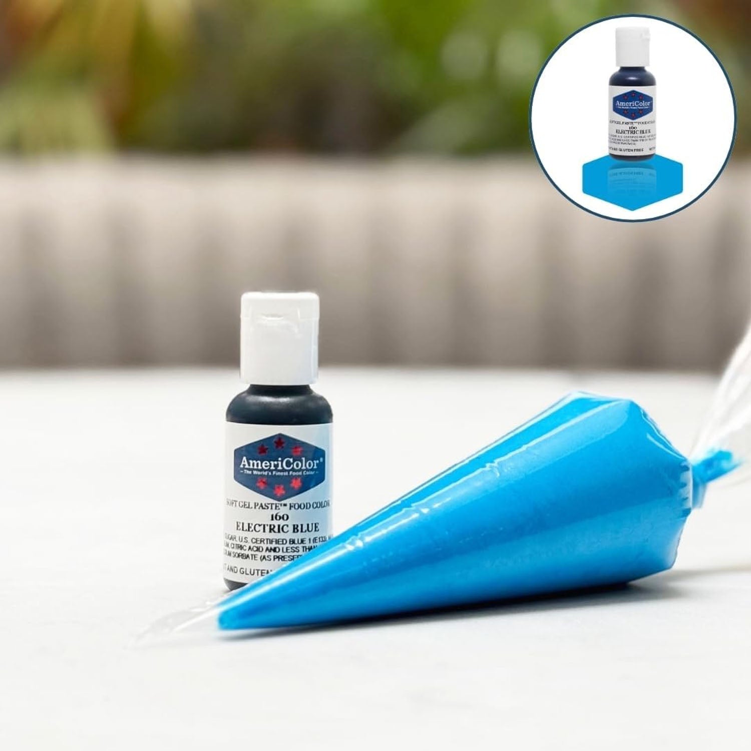 Soft Gel Paste AmeriColor Soft Gel Paste - ELECTRIC BLUE - Food Coloring