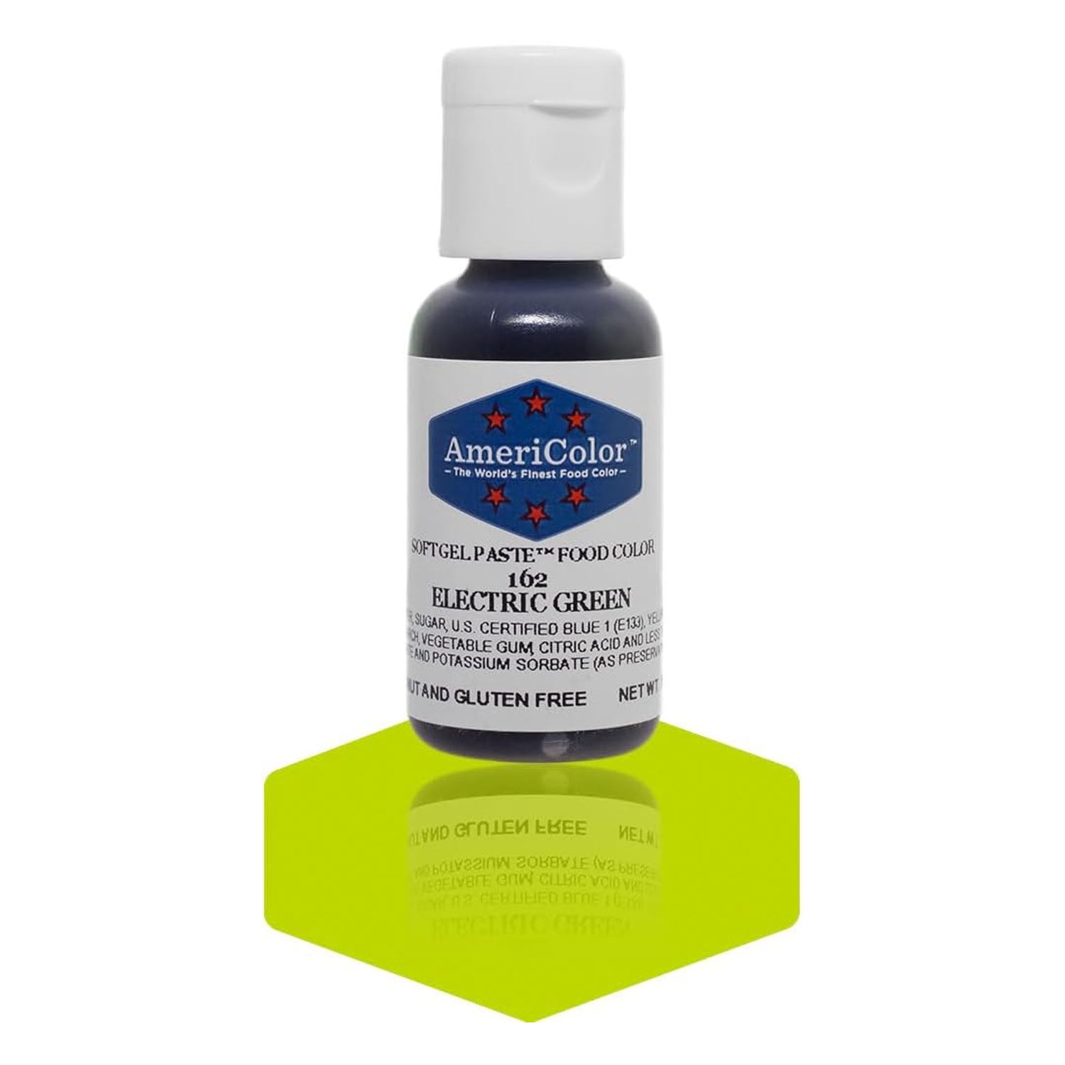 Soft Gel Paste AmeriColor Soft Gel Paste - ELECTRIC GREEN - Food Coloring