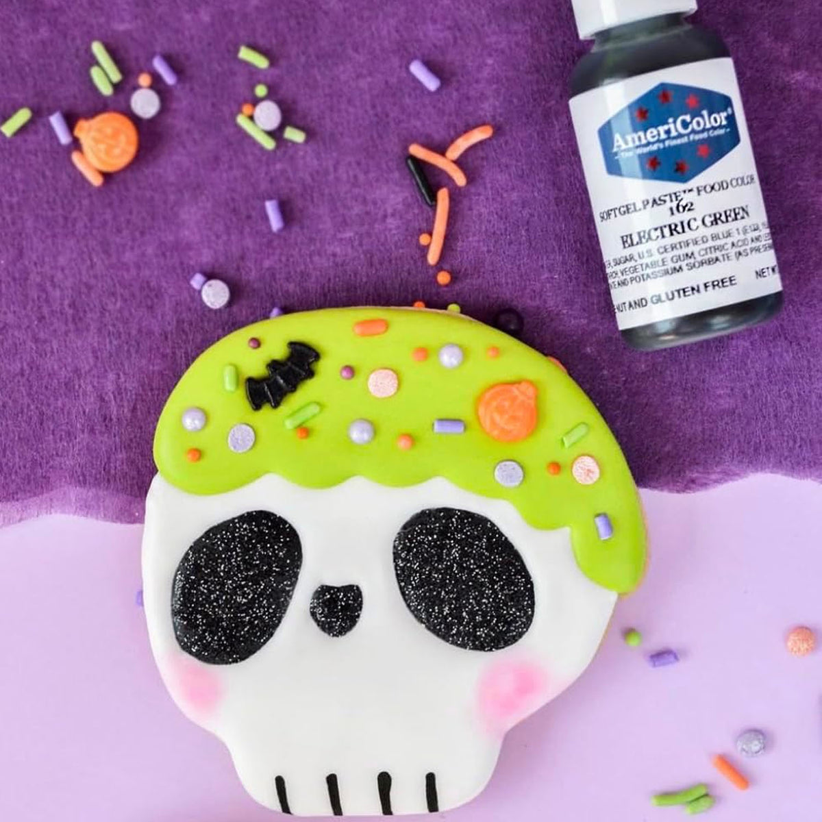 Soft Gel Paste AmeriColor Soft Gel Paste - ELECTRIC GREEN - Food Coloring