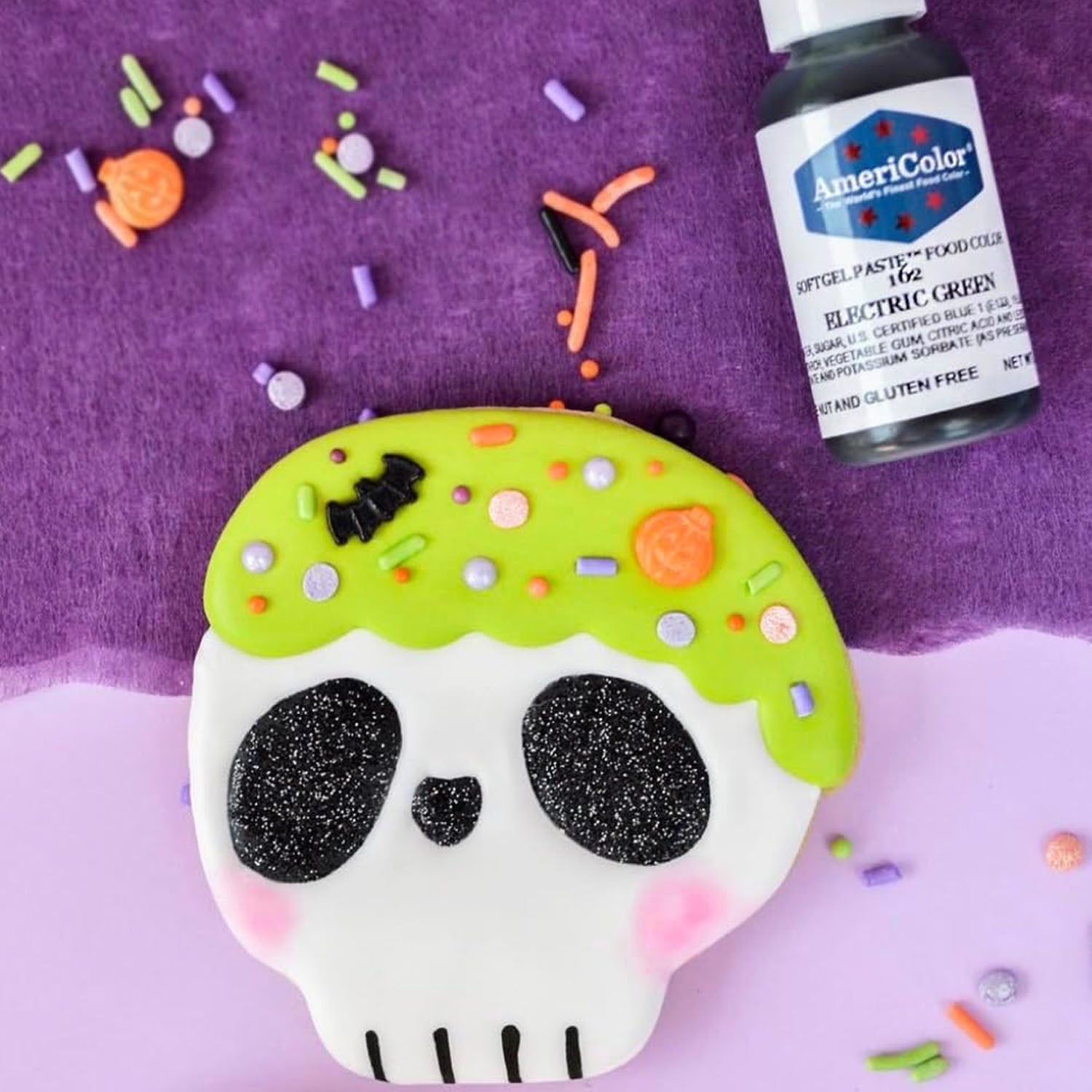 Soft Gel Paste AmeriColor Soft Gel Paste - ELECTRIC GREEN - Food Coloring