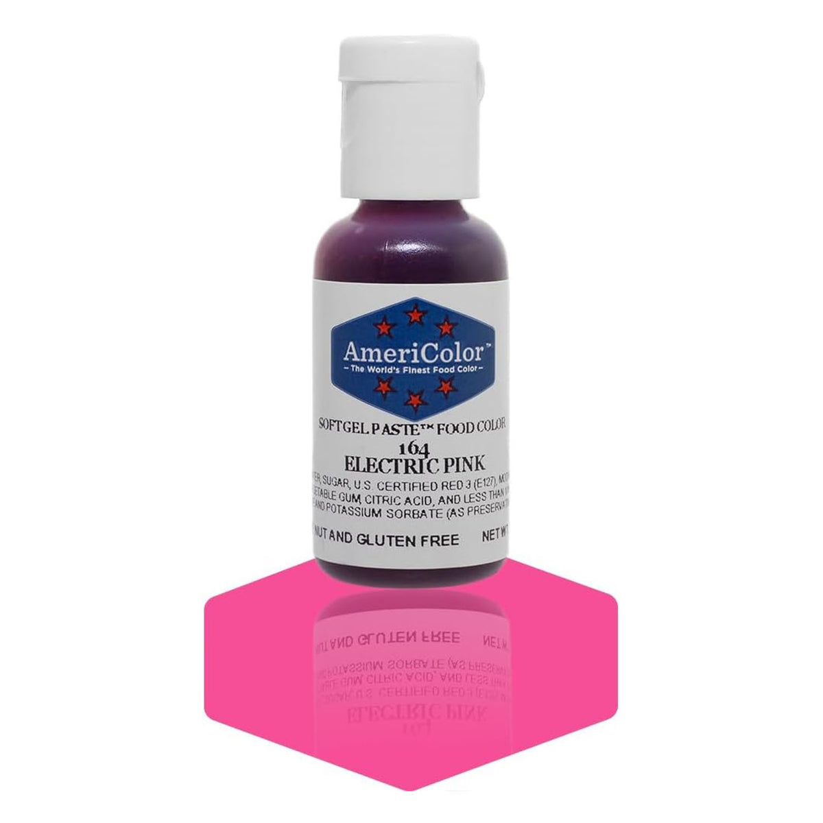 Soft Gel Paste AmeriColor Soft Gel Paste - ELECTRIC PINK - Food Coloring