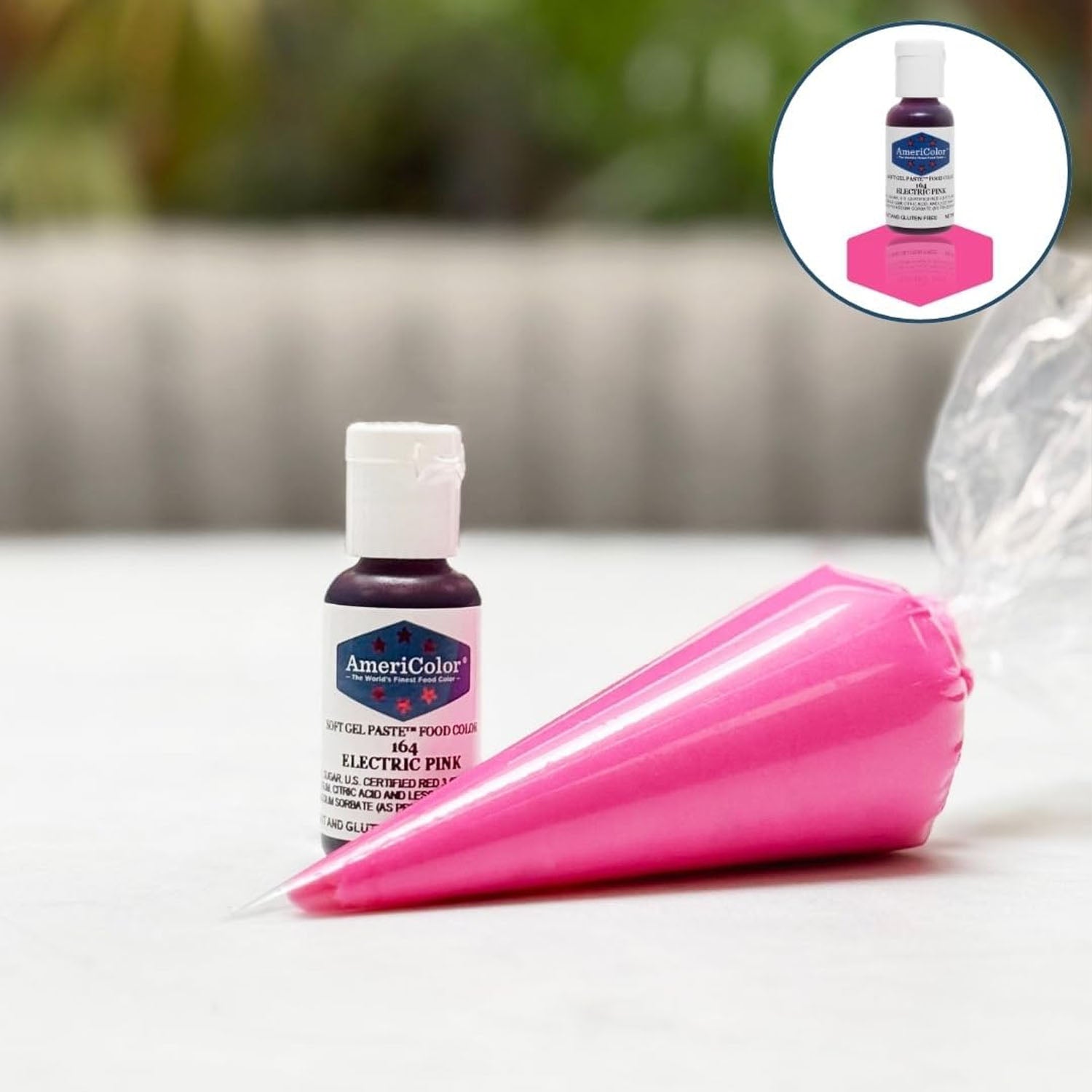 Soft Gel Paste AmeriColor Soft Gel Paste - ELECTRIC PINK - Food Coloring