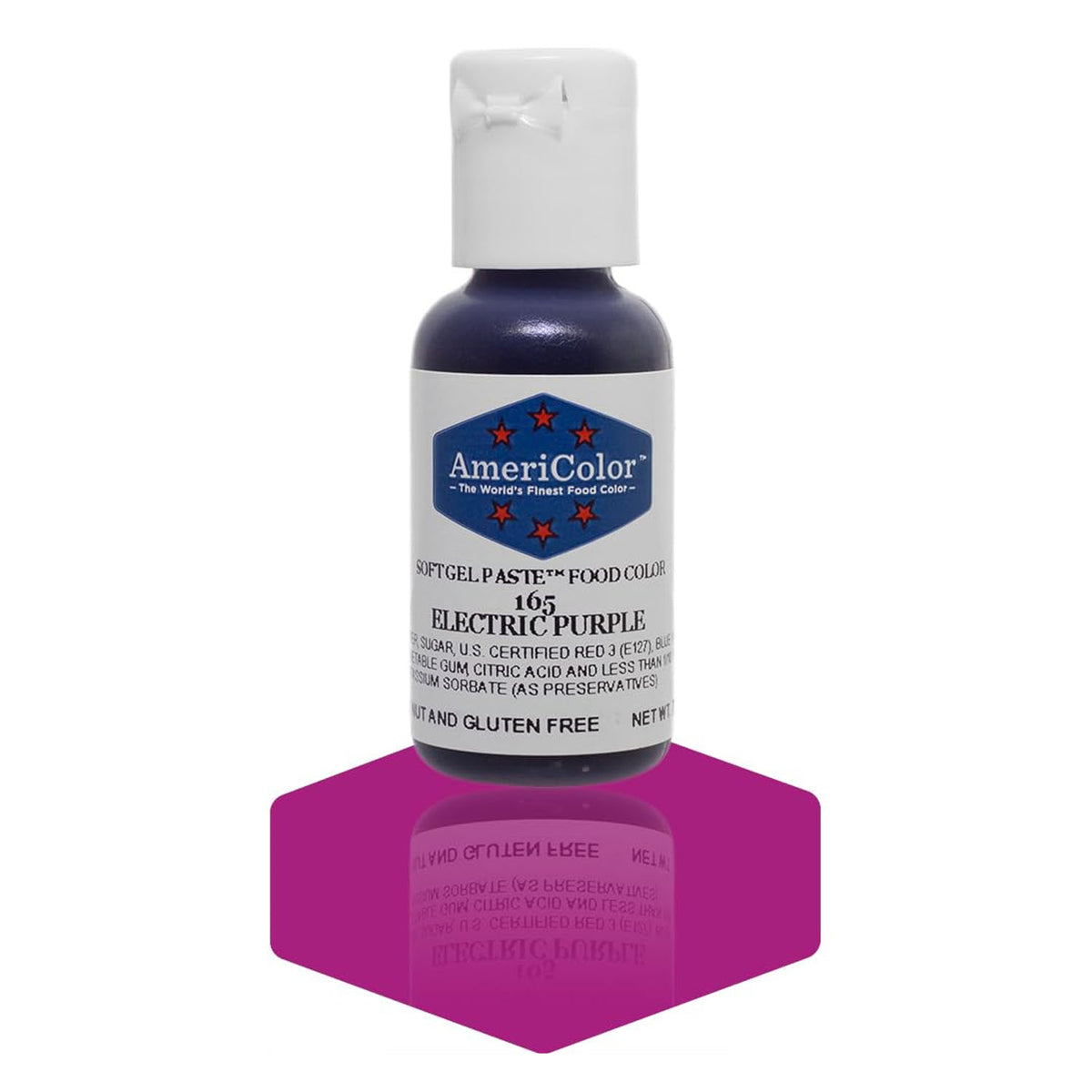 Soft Gel Paste AmeriColor Soft Gel Paste - ELECTRIC PURPLE - Food Coloring
