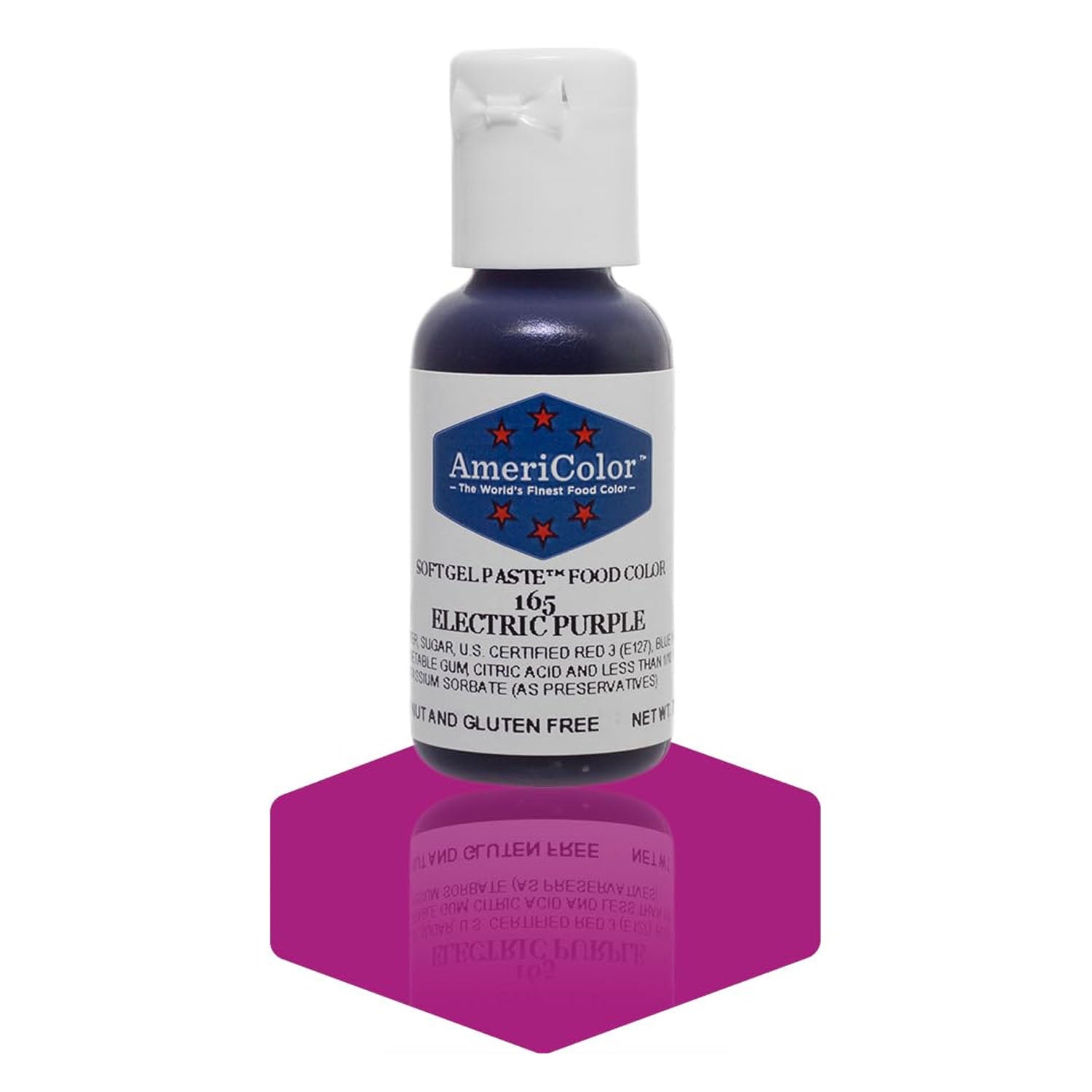 Soft Gel Paste AmeriColor Soft Gel Paste - ELECTRIC PURPLE - Food Coloring