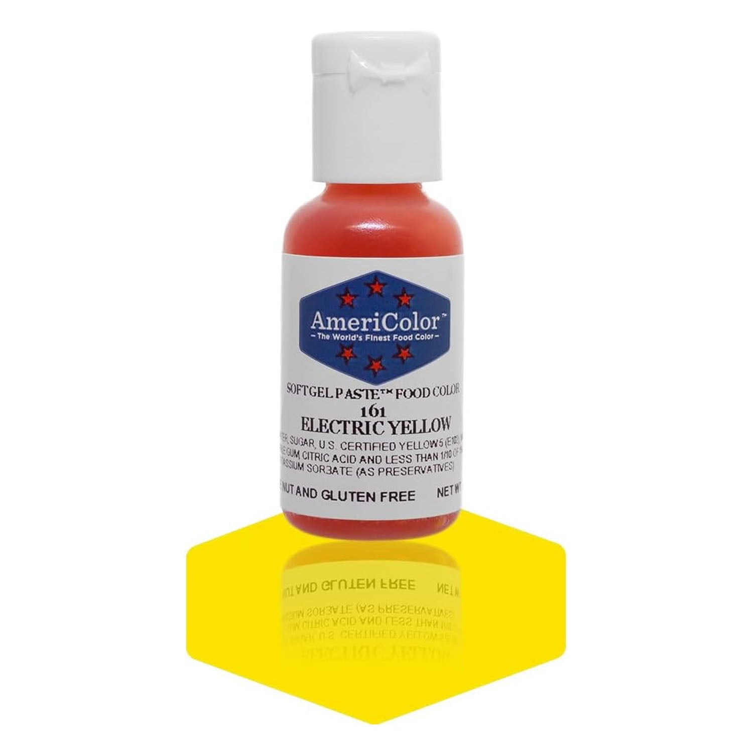 Soft Gel Paste AmeriColor Soft Gel Paste - ELECTRIC YELLOW - Food Coloring