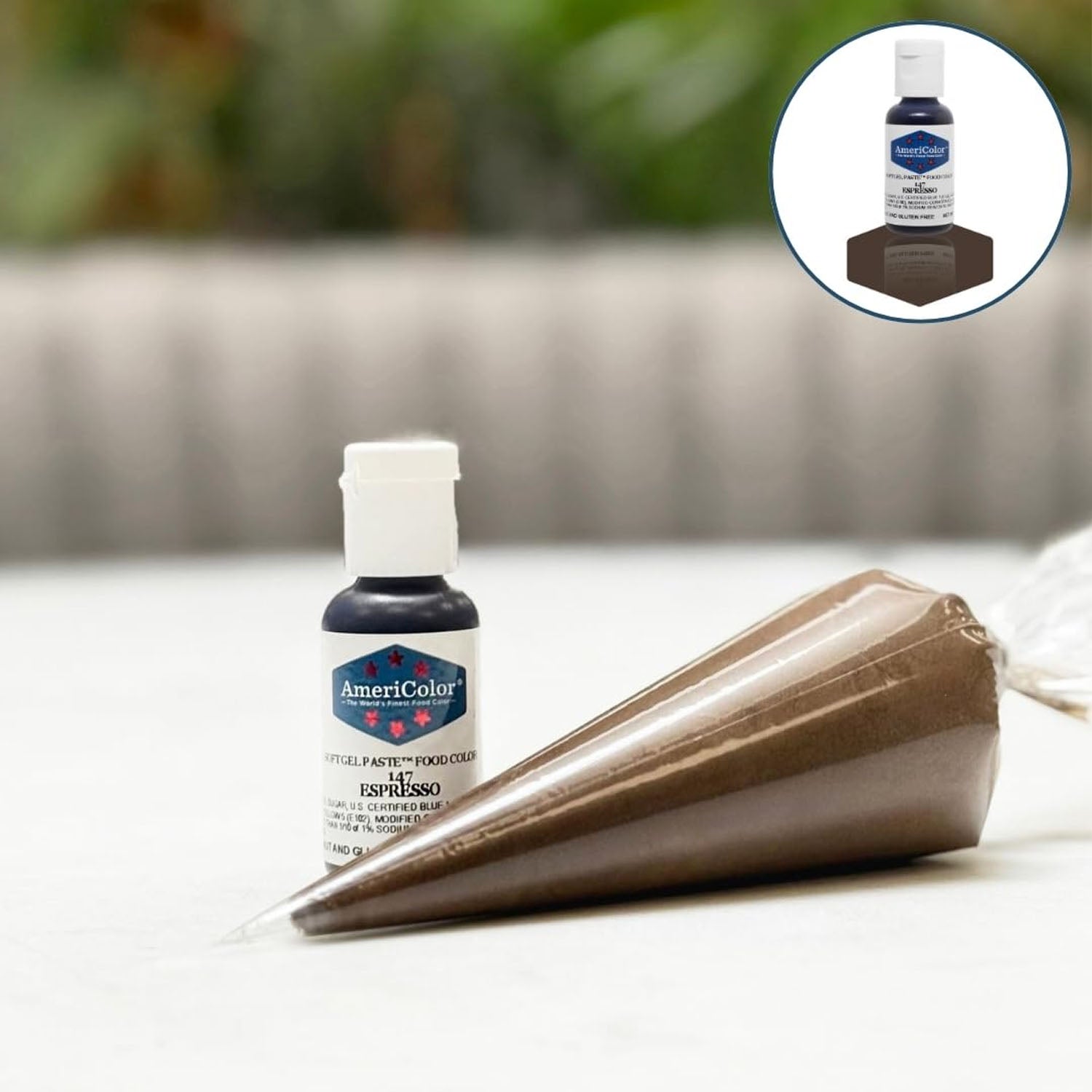 Soft Gel Paste AmeriColor Soft Gel Paste - ESPRESSO - Food Coloring