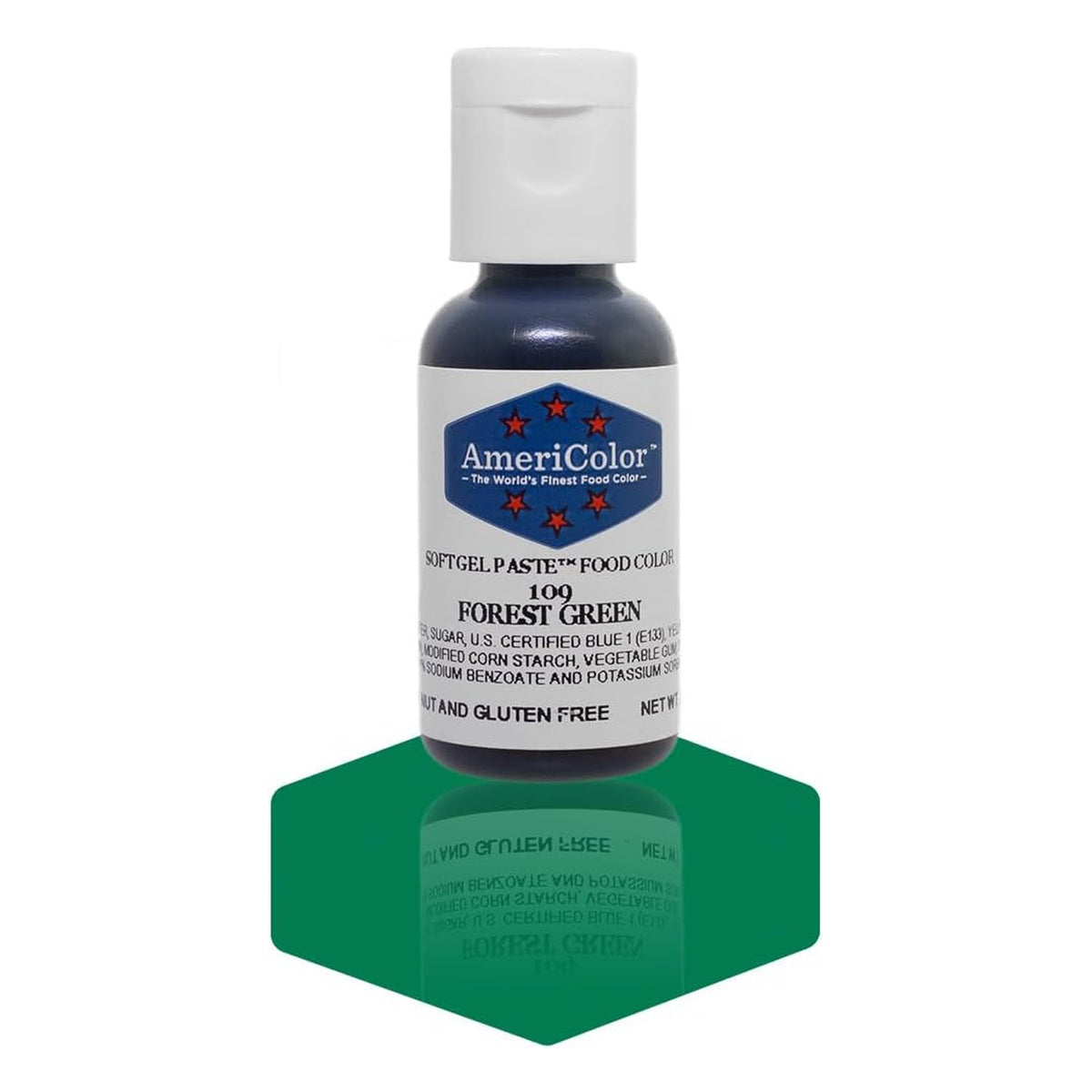 Soft Gel Paste AmeriColor Soft Gel Paste - FOREST GREEN - Food Coloring