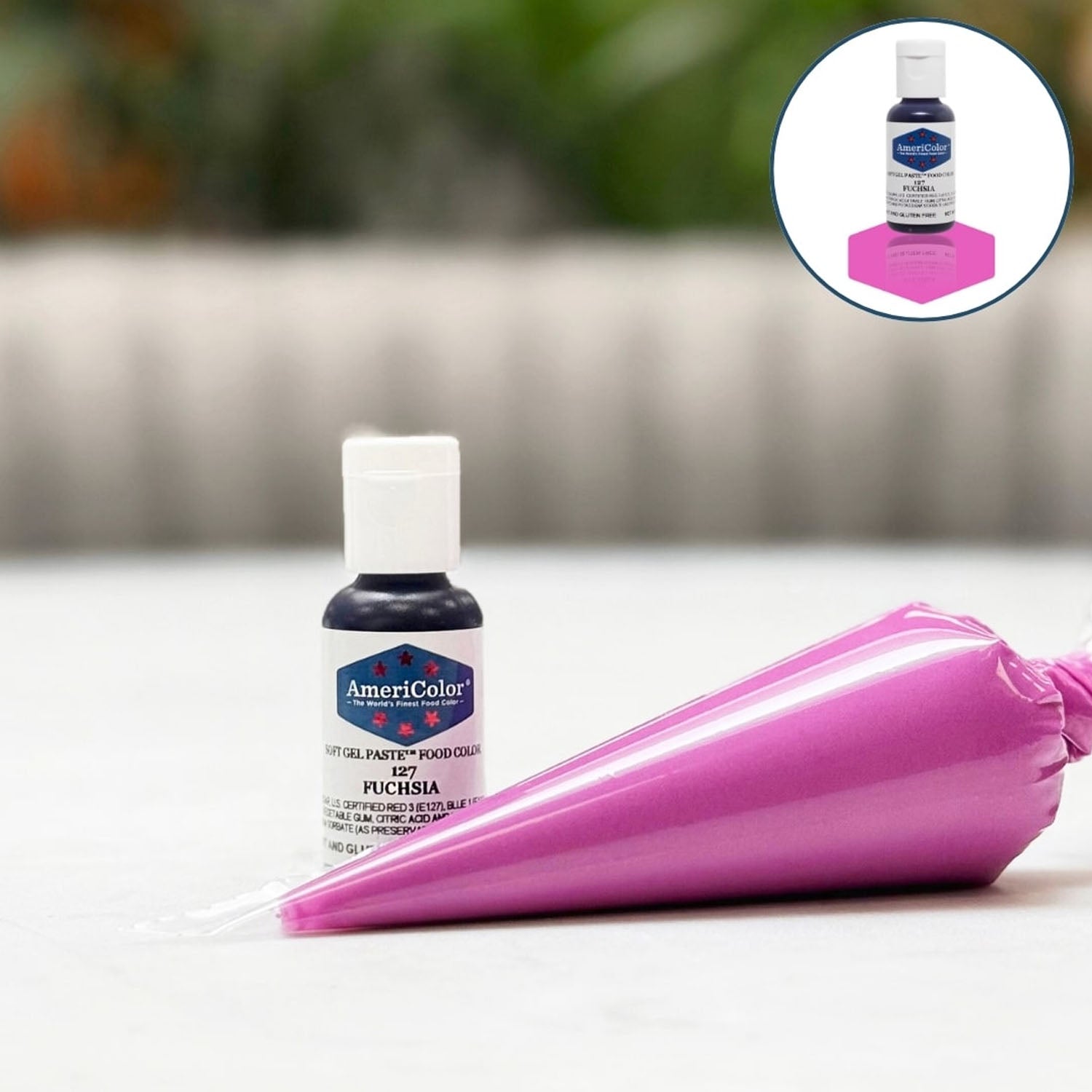 Soft Gel Paste AmeriColor Soft Gel Paste - FUCHSIA - Food Coloring