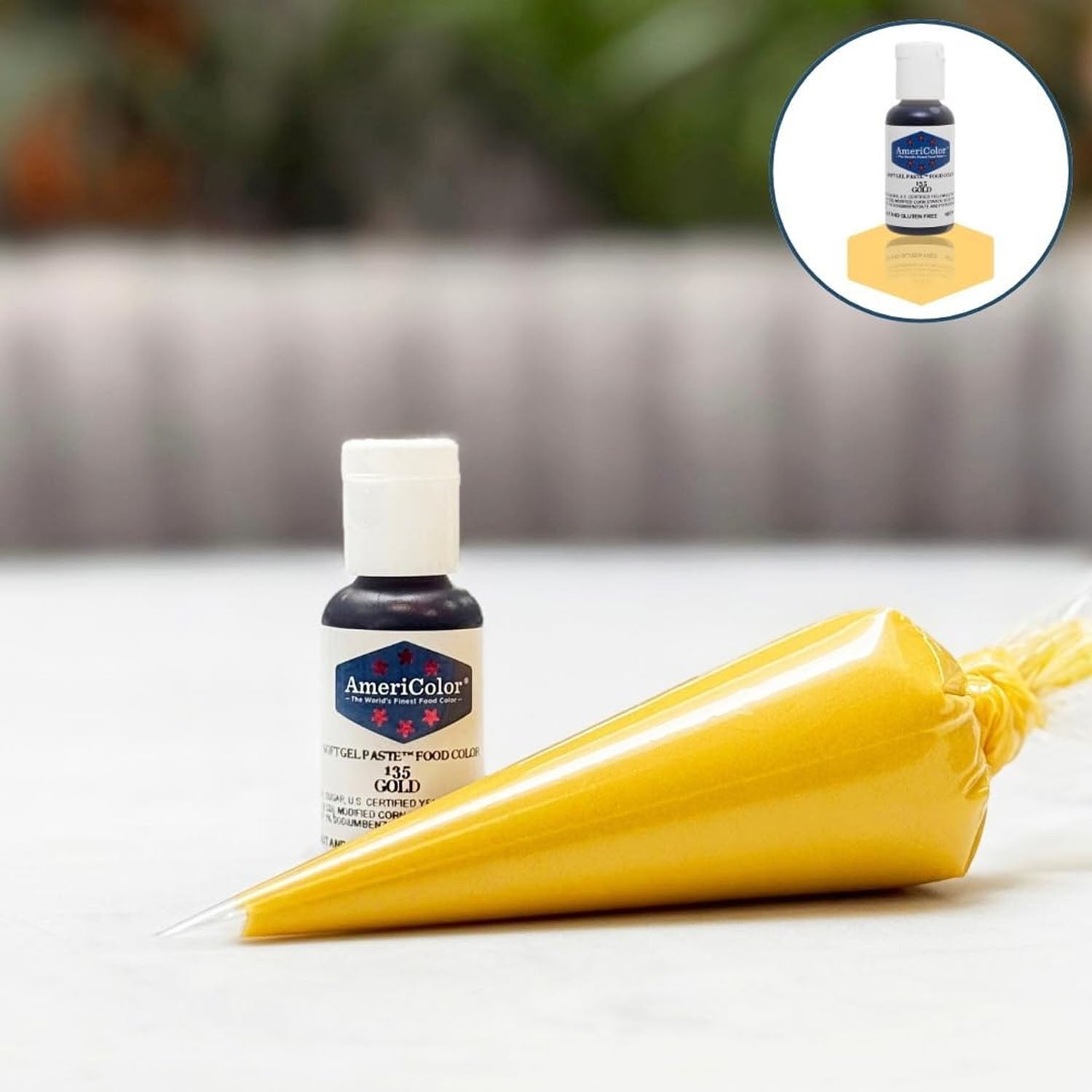 Soft Gel Paste AmeriColor Soft Gel Paste - GOLD - Food Coloring