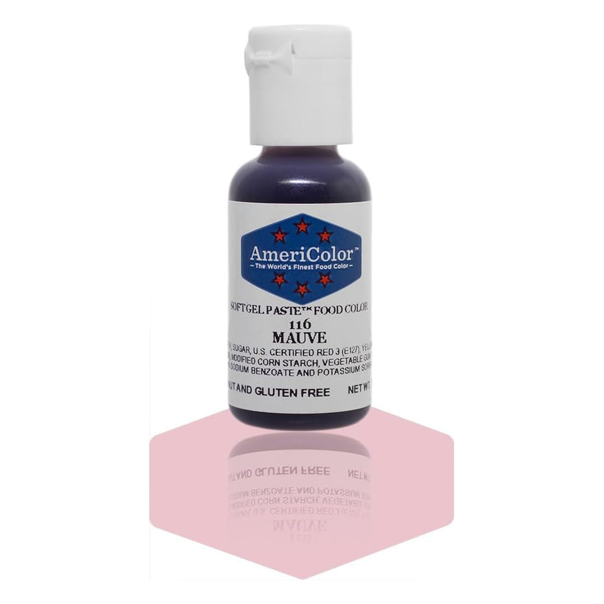 Soft Gel Paste AmeriColor Soft Gel Paste - MAUVE - Food Coloring