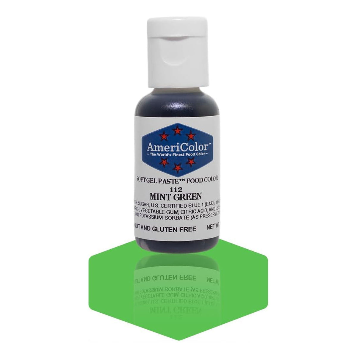Soft Gel Paste AmeriColor Soft Gel Paste - MINT GREEN - Food Coloring