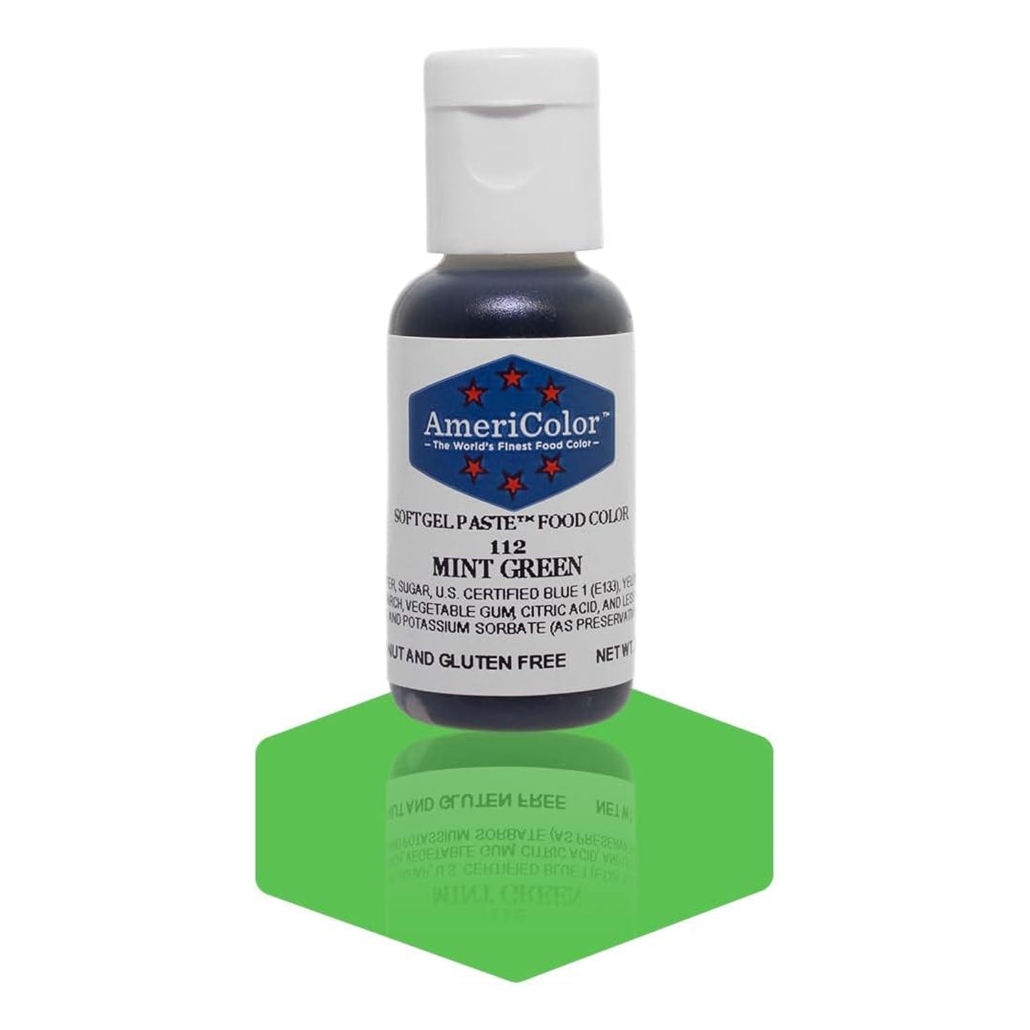 Soft Gel Paste AmeriColor Soft Gel Paste - MINT GREEN - Food Coloring