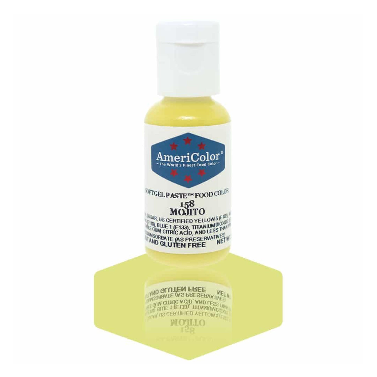 Soft Gel Paste AmeriColor Soft Gel Paste - MOJITO - Food Coloring