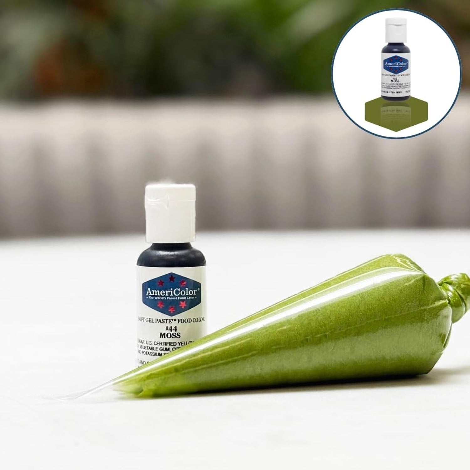 Soft Gel Paste AmeriColor Soft Gel Paste - MOSS - Food Coloring