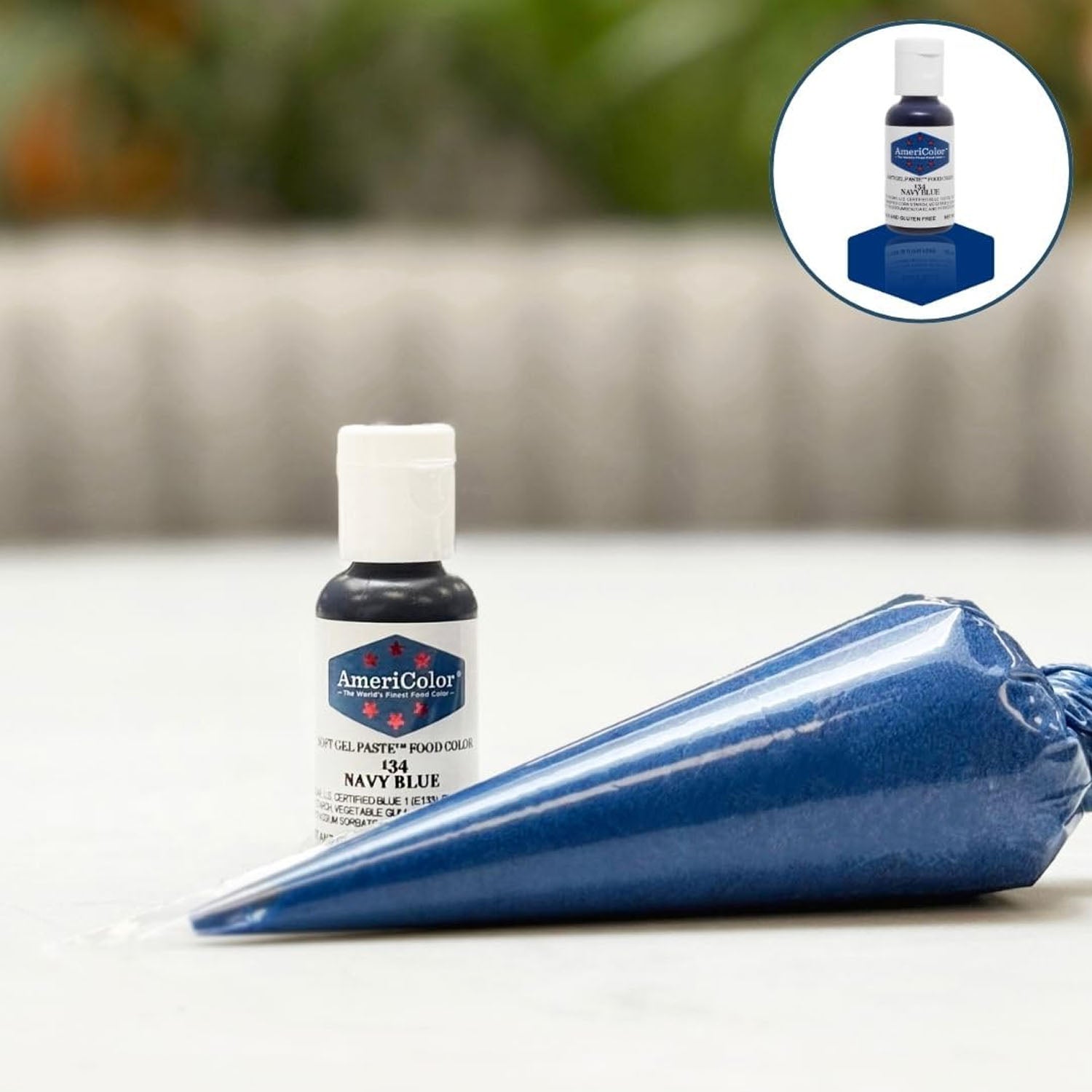 Soft Gel Paste AmeriColor Soft Gel Paste - NAVY BLUE - Food Coloring