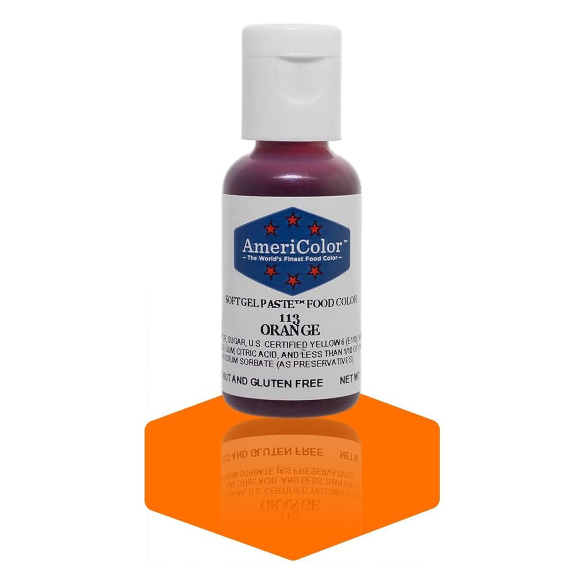 Soft Gel Paste AmeriColor Soft Gel Paste - ORANGE - Food Coloring