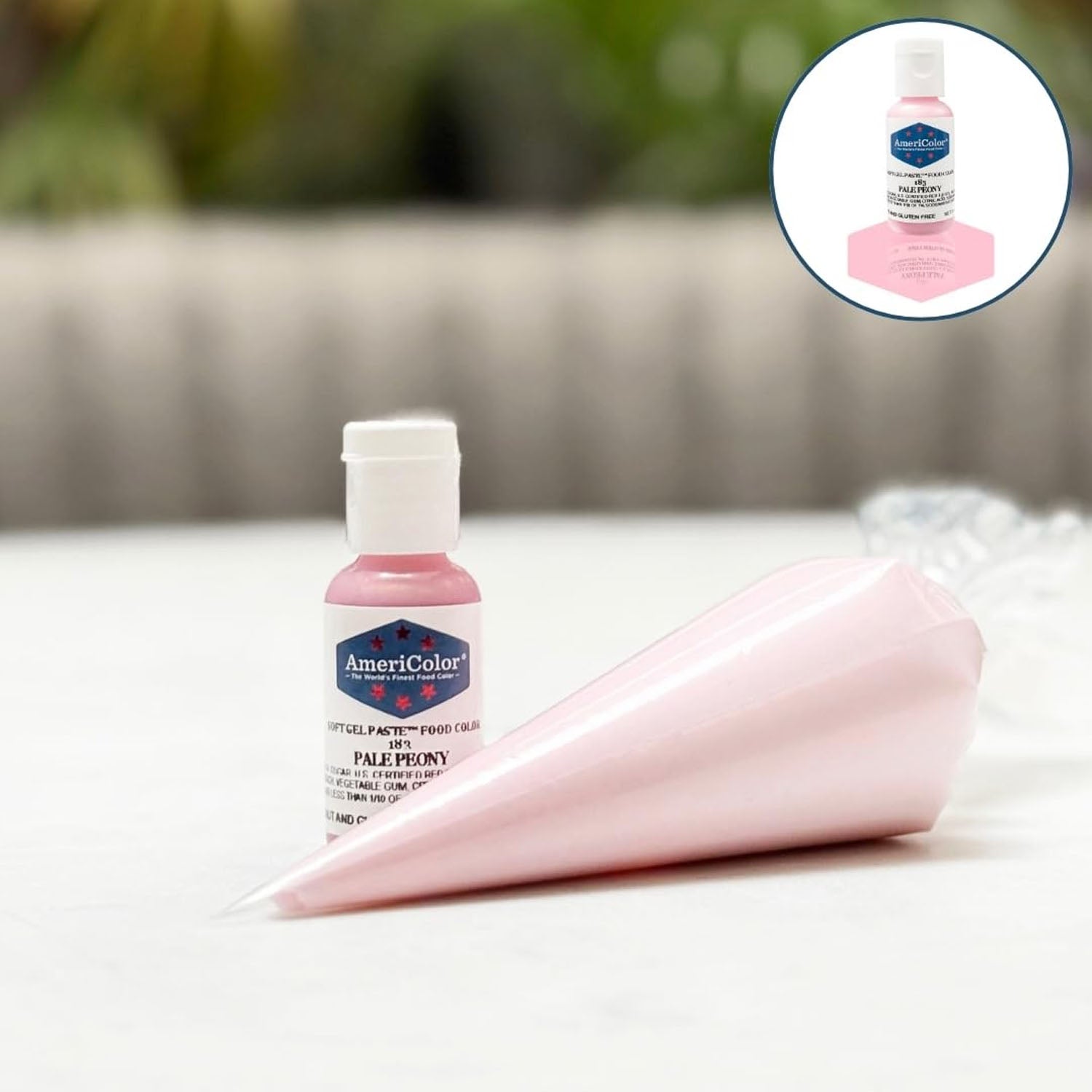 Soft Gel Paste AmeriColor Soft Gel Paste - PALE PEONY - Food Coloring