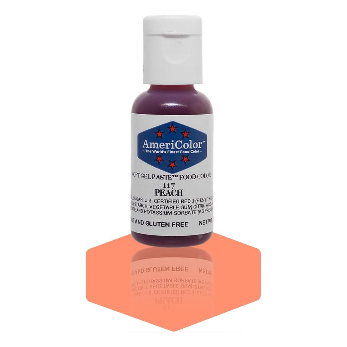 Soft Gel Paste AmeriColor Soft Gel Paste - PEACH - Food Coloring