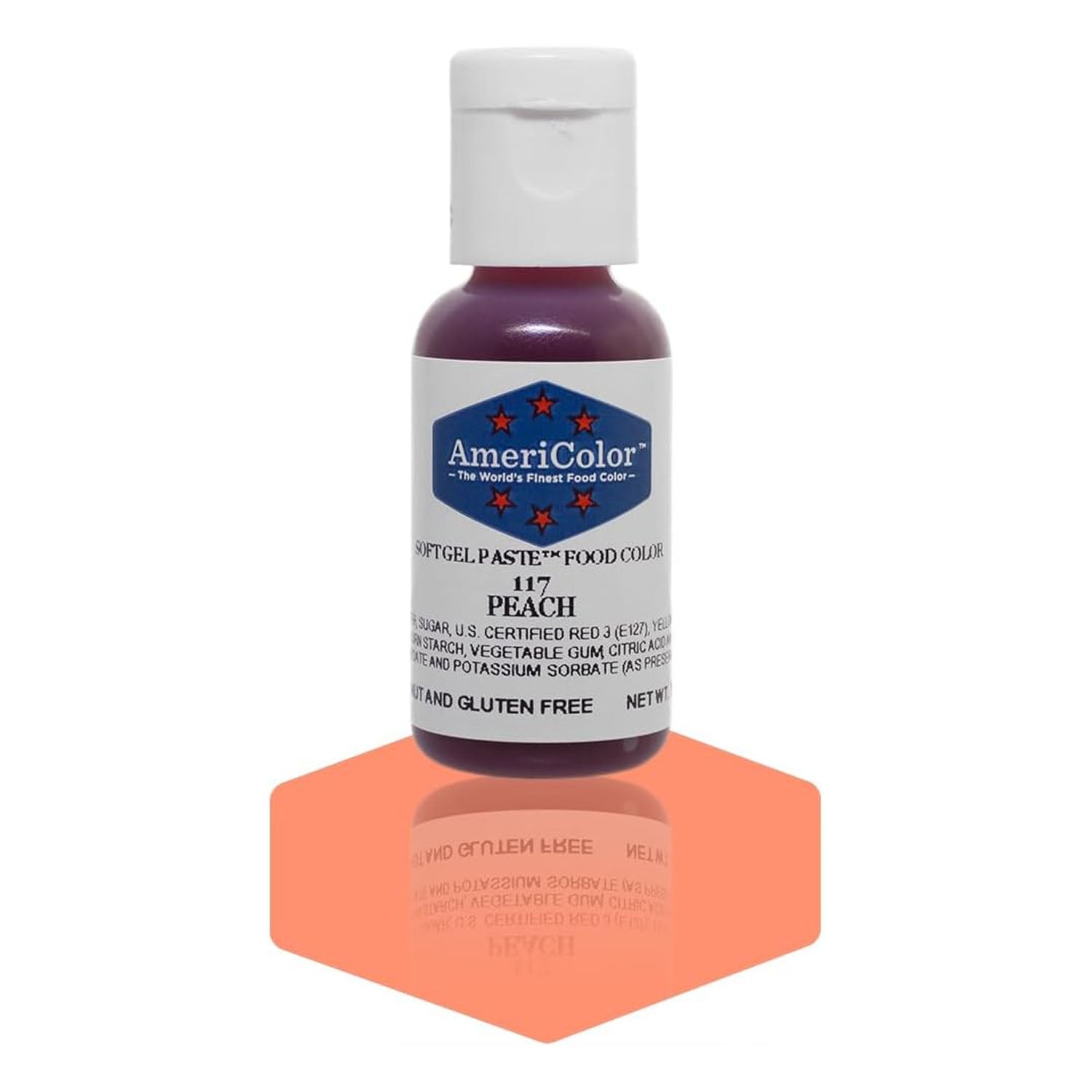 Soft Gel Paste AmeriColor Soft Gel Paste - PEACH - Food Coloring