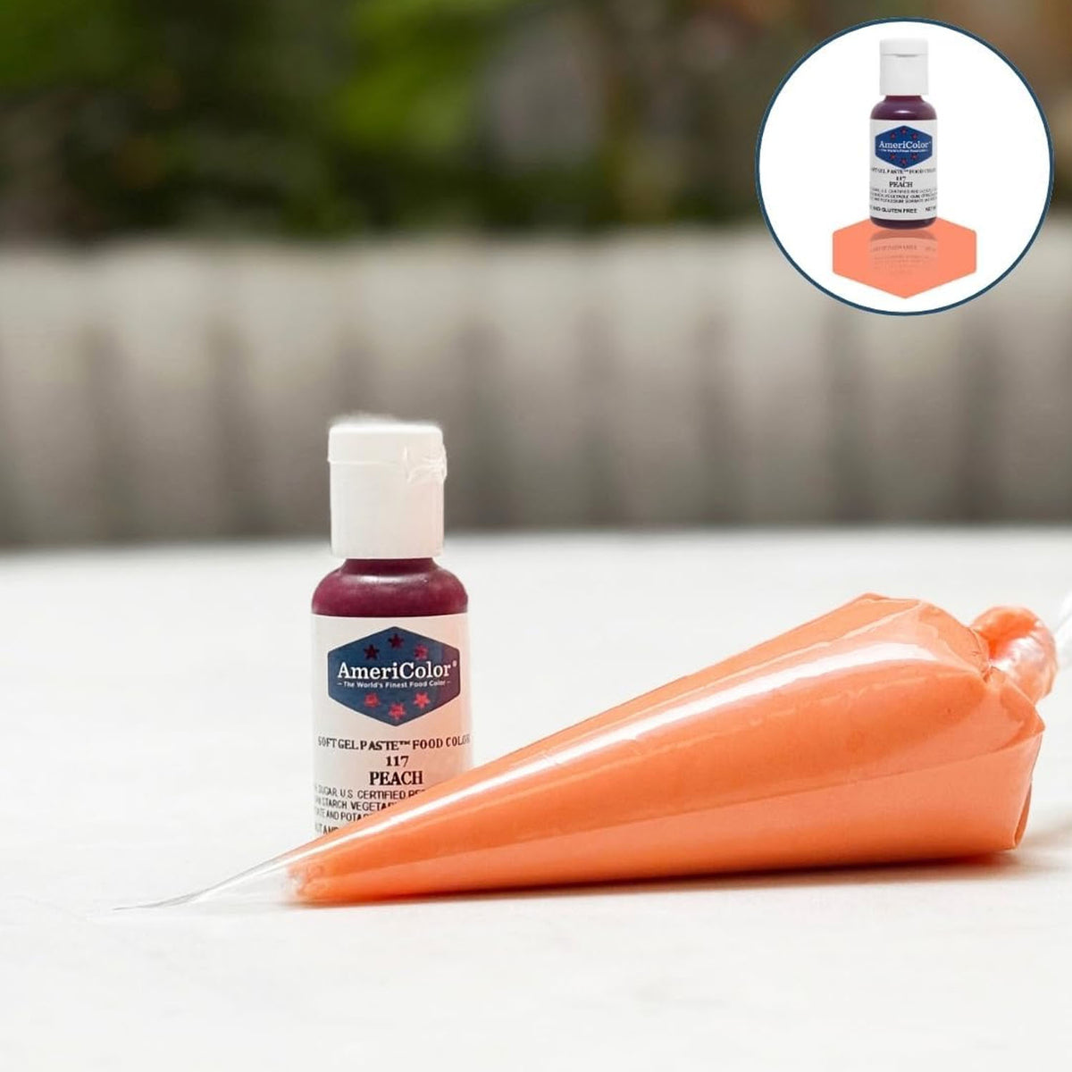 Soft Gel Paste AmeriColor Soft Gel Paste - PEACH - Food Coloring