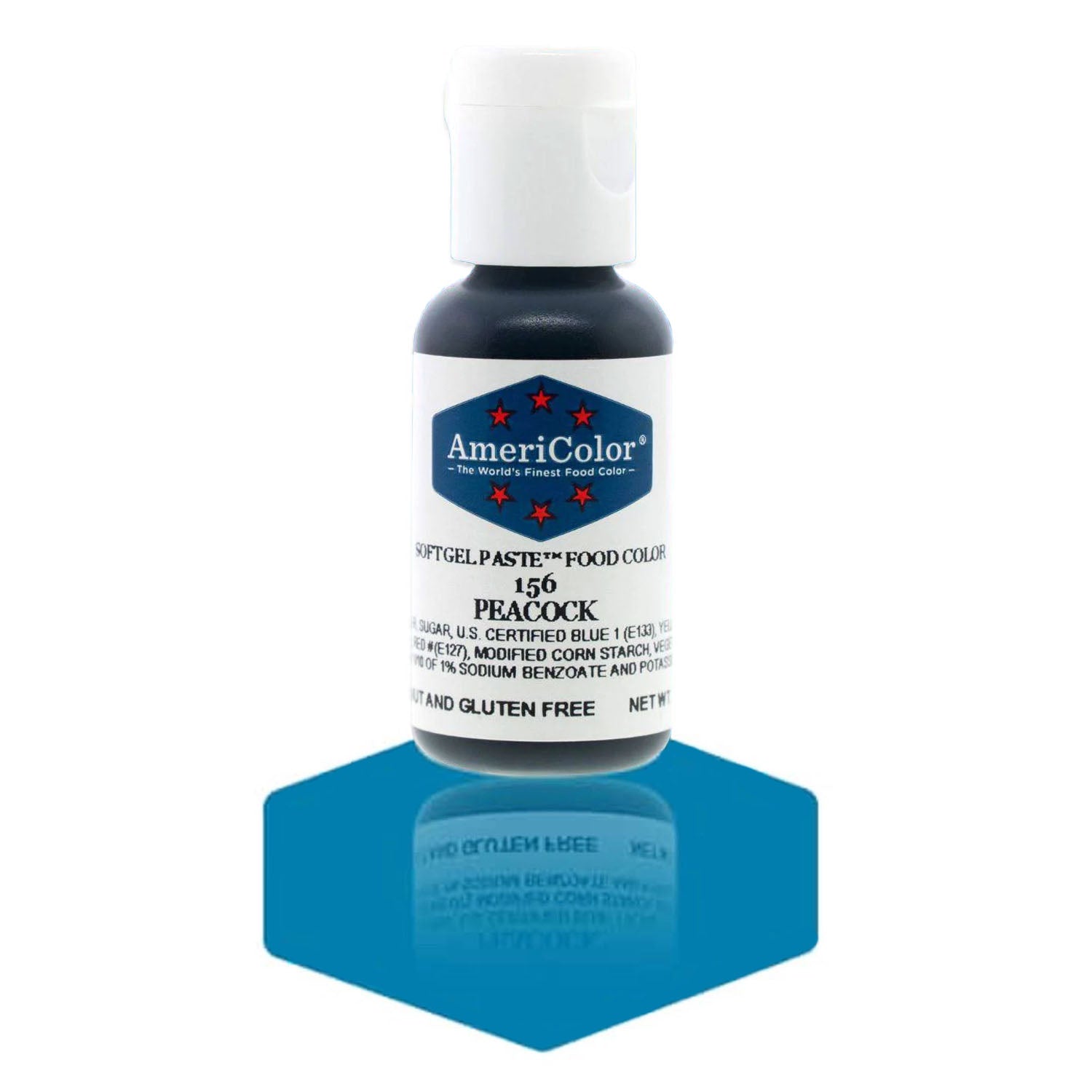 Soft Gel Paste AmeriColor Soft Gel Paste - PEACOCK - Food Coloring