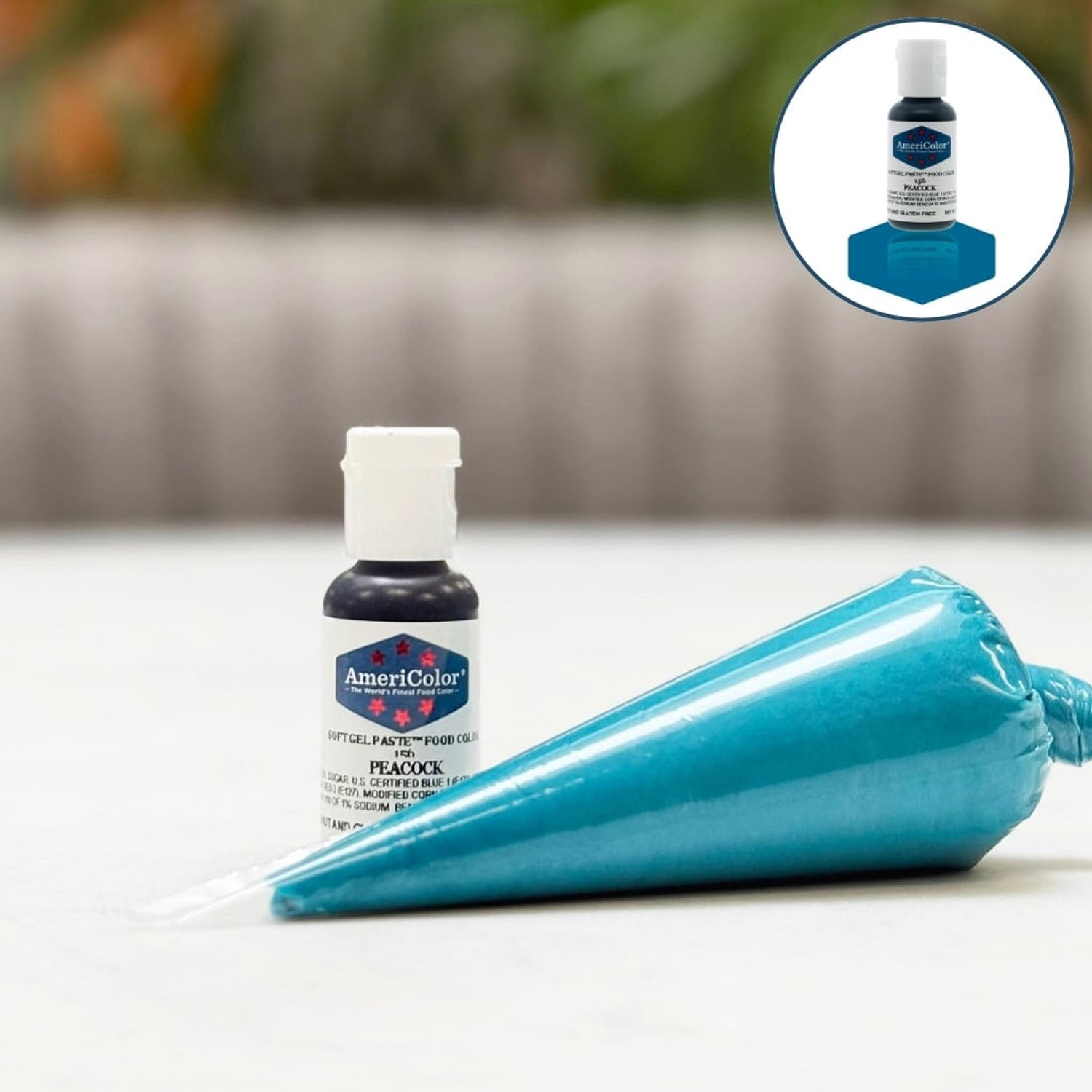 Soft Gel Paste AmeriColor Soft Gel Paste - PEACOCK - Food Coloring