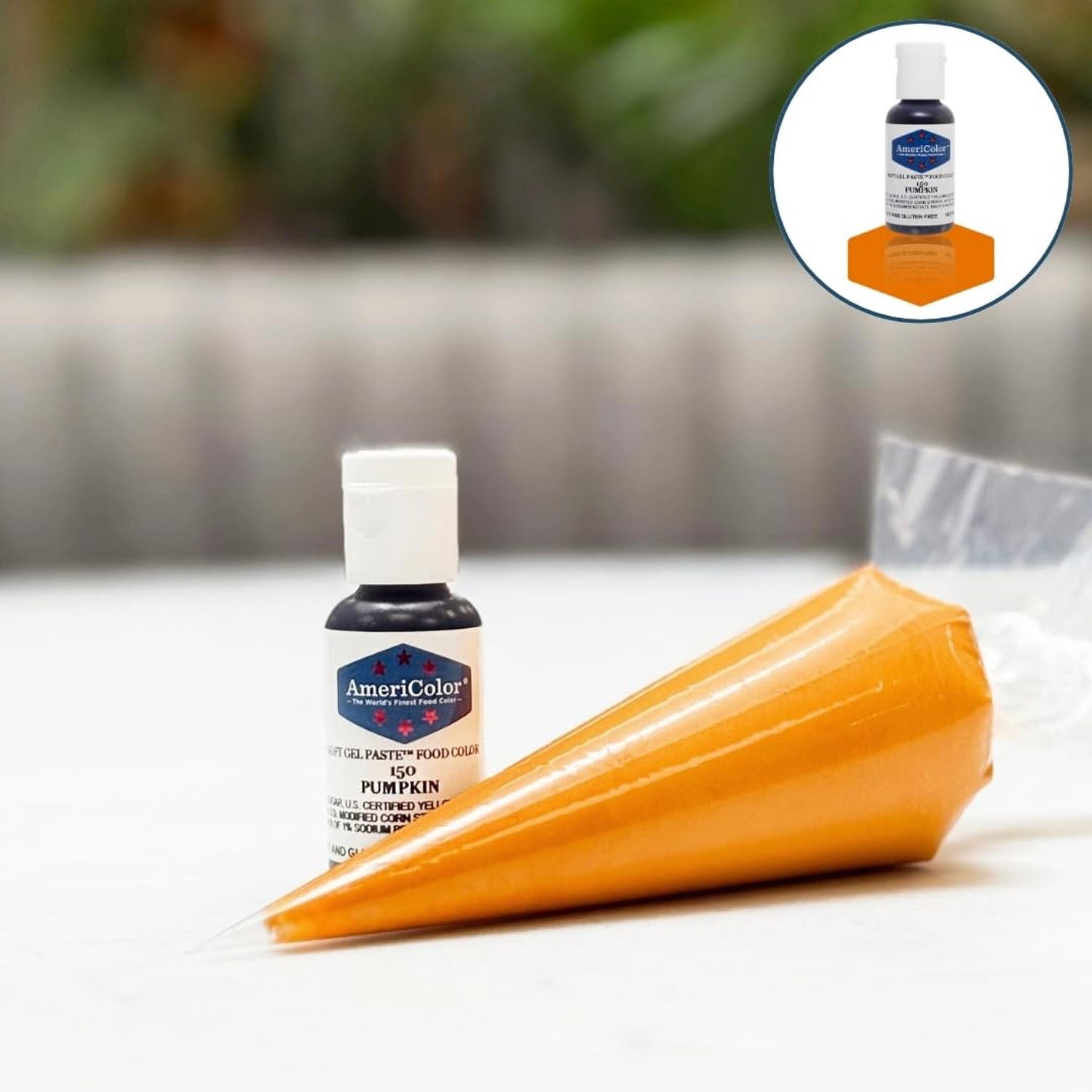 Soft Gel Paste AmeriColor Soft Gel Paste - PUMPKIN - Food Coloring