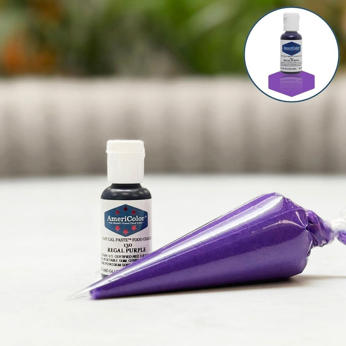 Soft Gel Paste AmeriColor Soft Gel Paste - REGAL PURPLE - Food Coloring