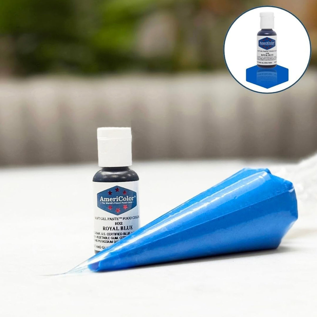 Soft Gel Paste AmeriColor Soft Gel Paste - ROYAL BLUE - Food Coloring