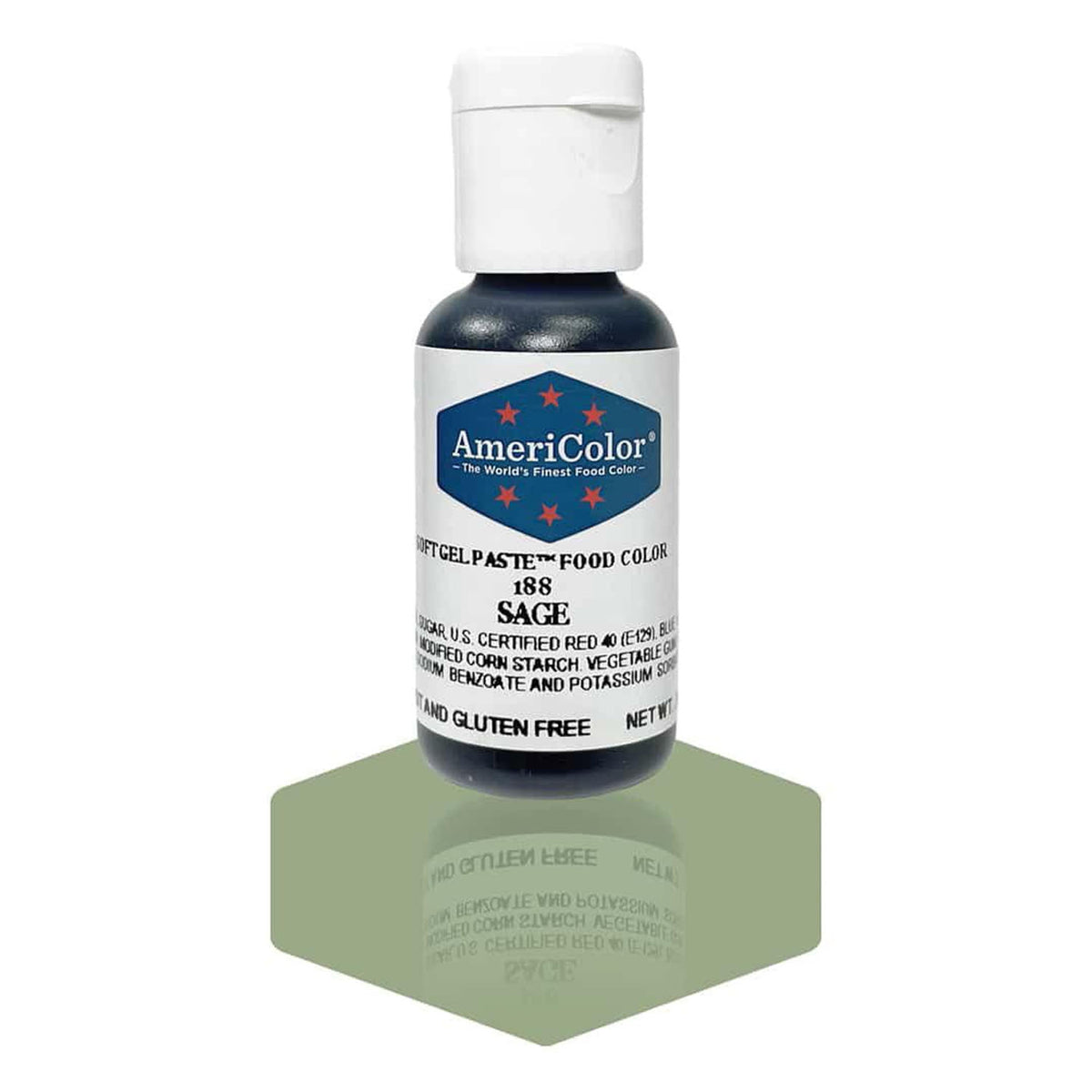 Soft Gel Paste AmeriColor Soft Gel Paste - SAGE - Food Coloring