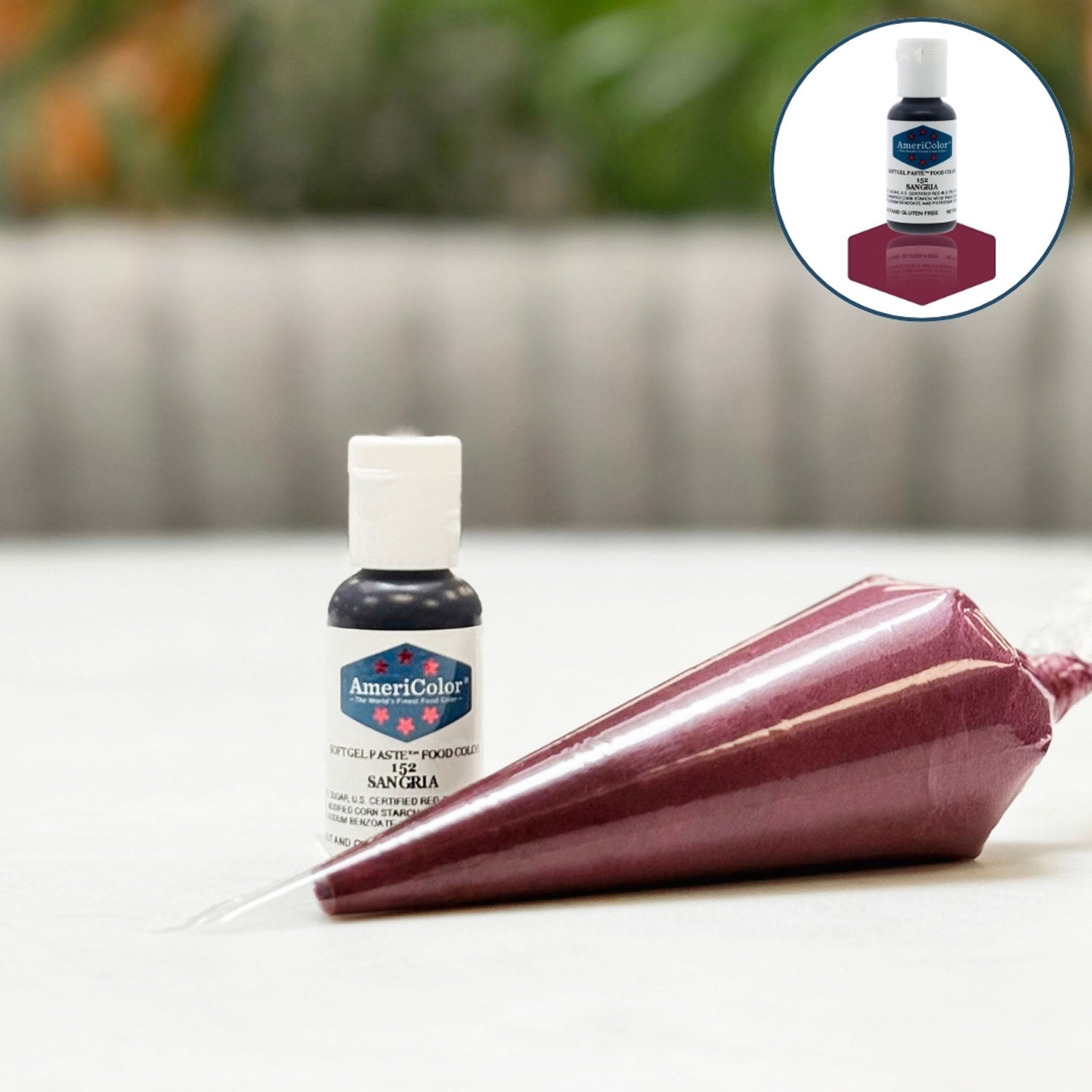 Soft Gel Paste AmeriColor Soft Gel Paste - SANGRIA - Food Coloring