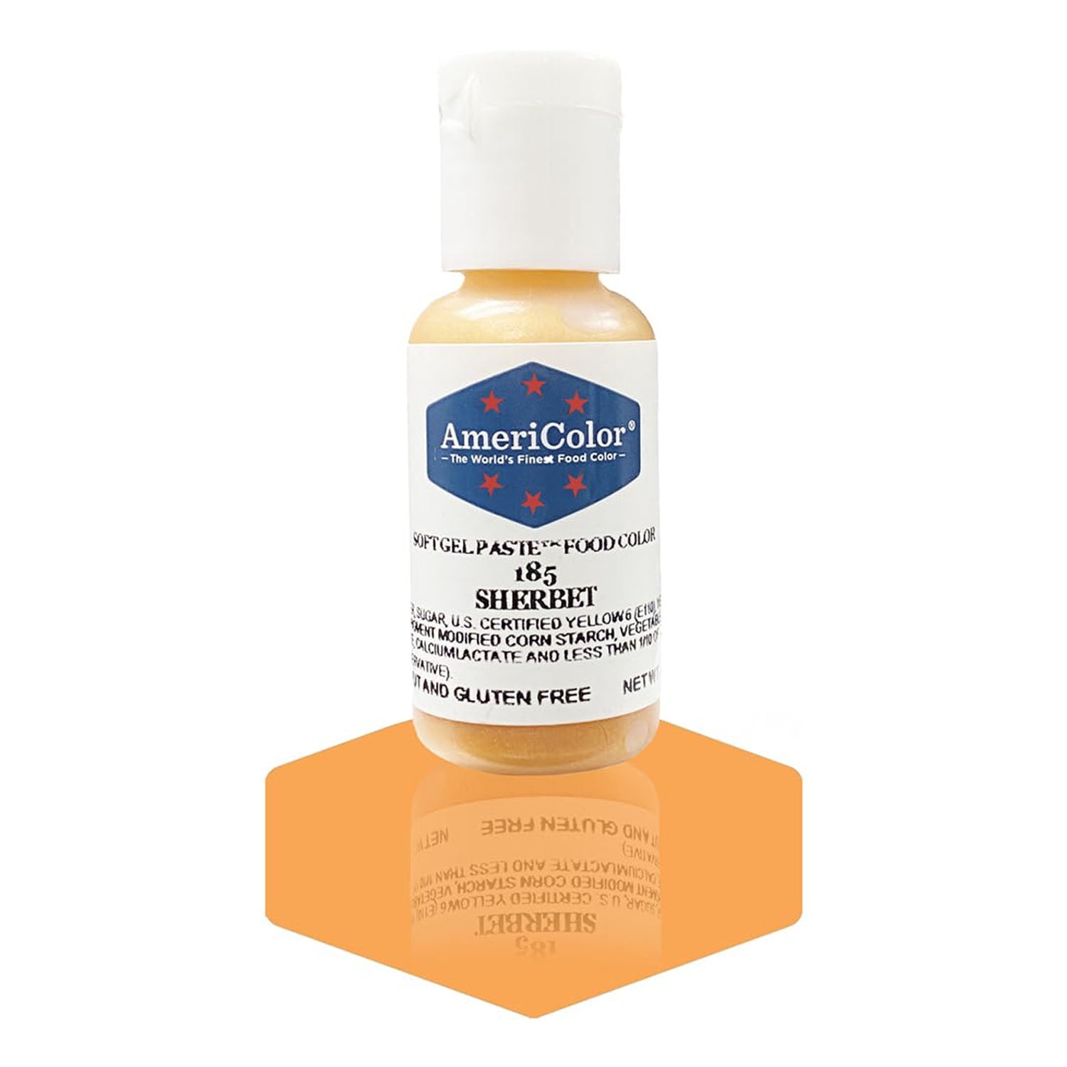 Soft Gel Paste AmeriColor Soft Gel Paste - SHERBET - Food Coloring